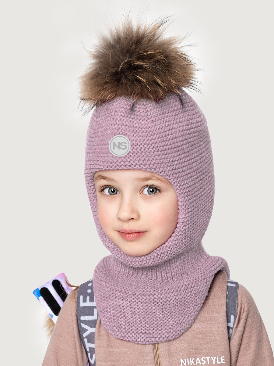 Балаклава NIKASTYLE 10з15325 сухая роза - фото 1