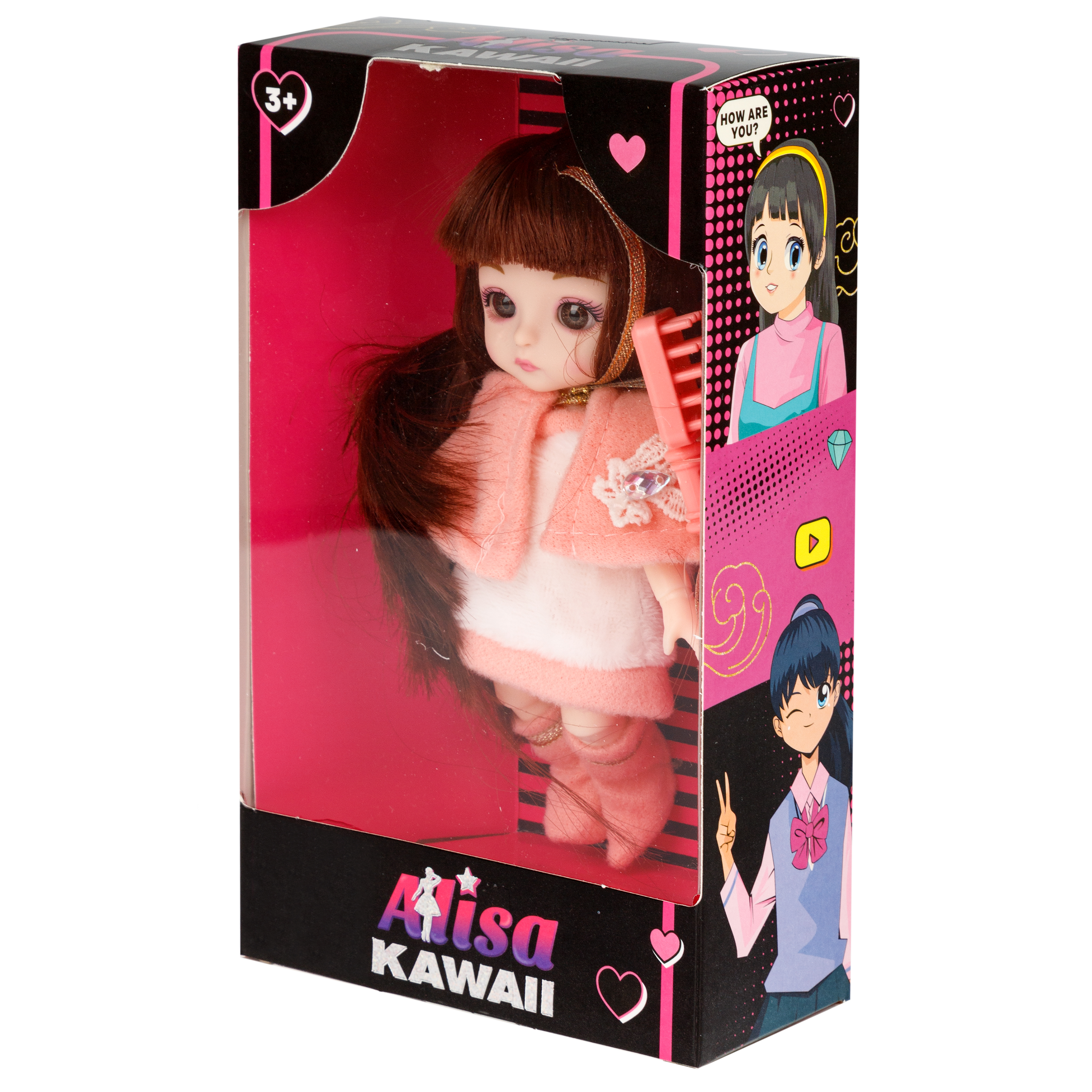 Кукла мини 1TOY Alisa Kawaii mini Т24354 - фото 16