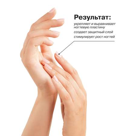 Лак Librederm Nail care 3 в 1 Ультра Стволовые клетки винограда 10 мл