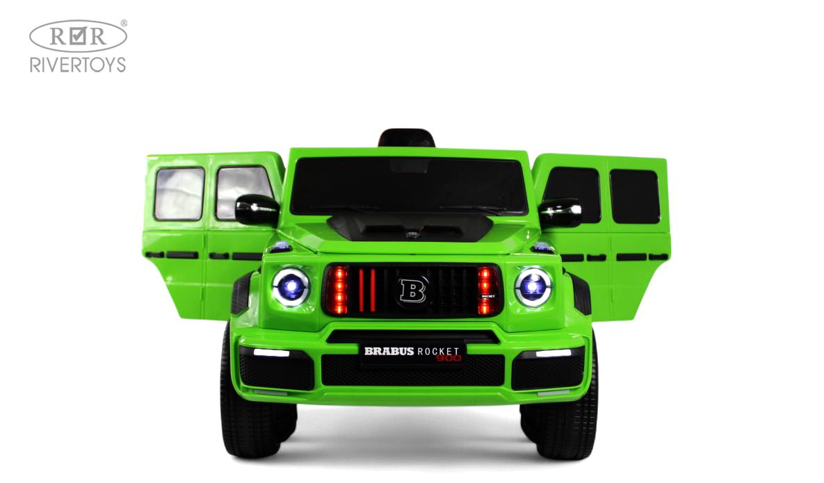Электромобиль RIVERTOYS Mercedes Z999ZZ-GREEN С пультом ДУ - фото 6