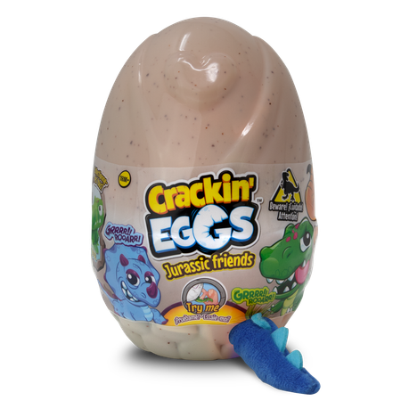 Игрушка мягкая Crackin Eggs динозавр