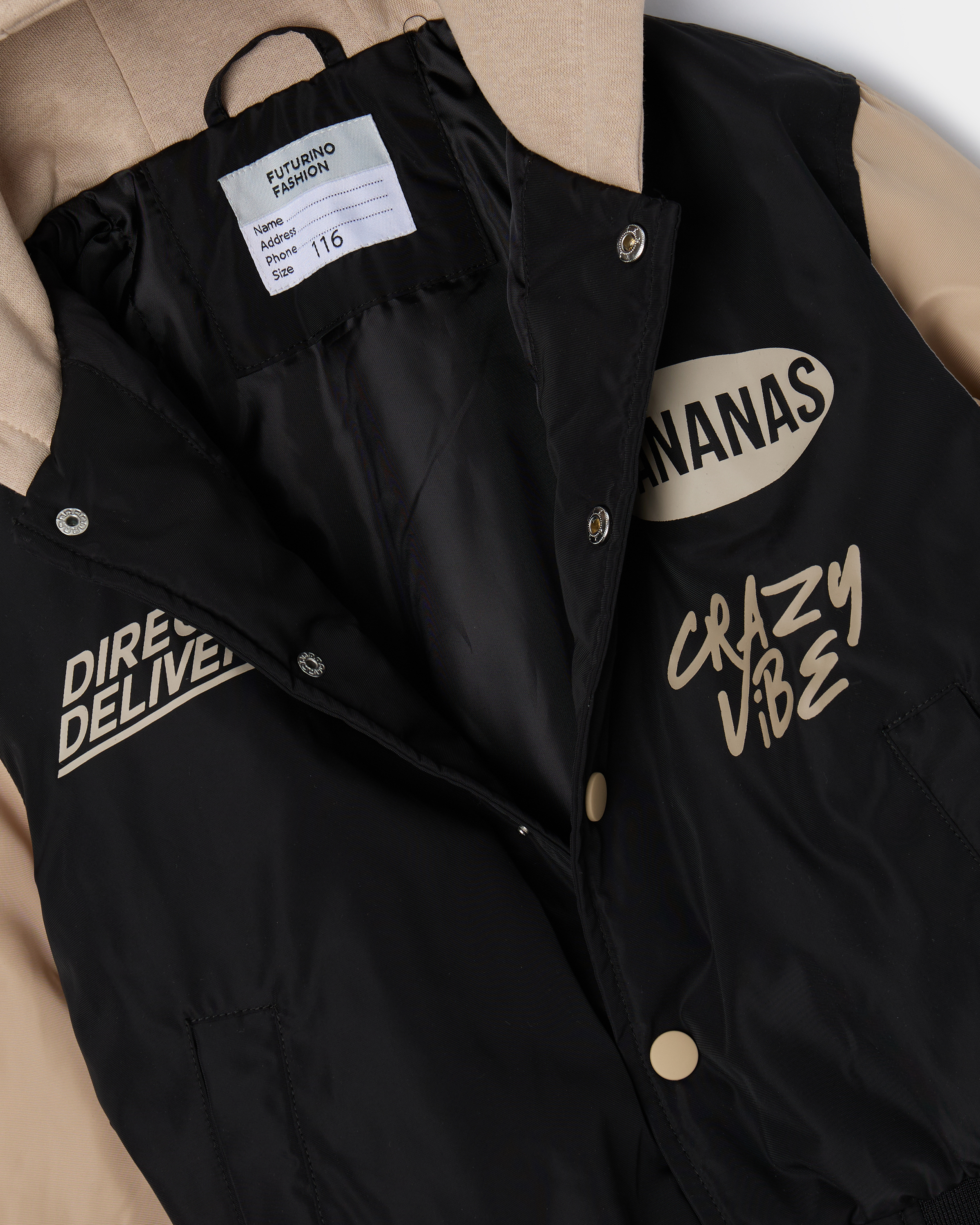 Куртка-бомбер Futurino Fashion S26FF-1BO25kb-99L2 - фото 4