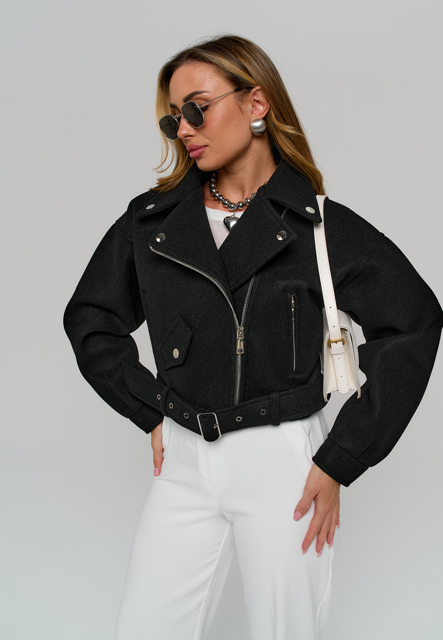 Косуха Stylish AMADEO AJ-8501-черный - фото 13