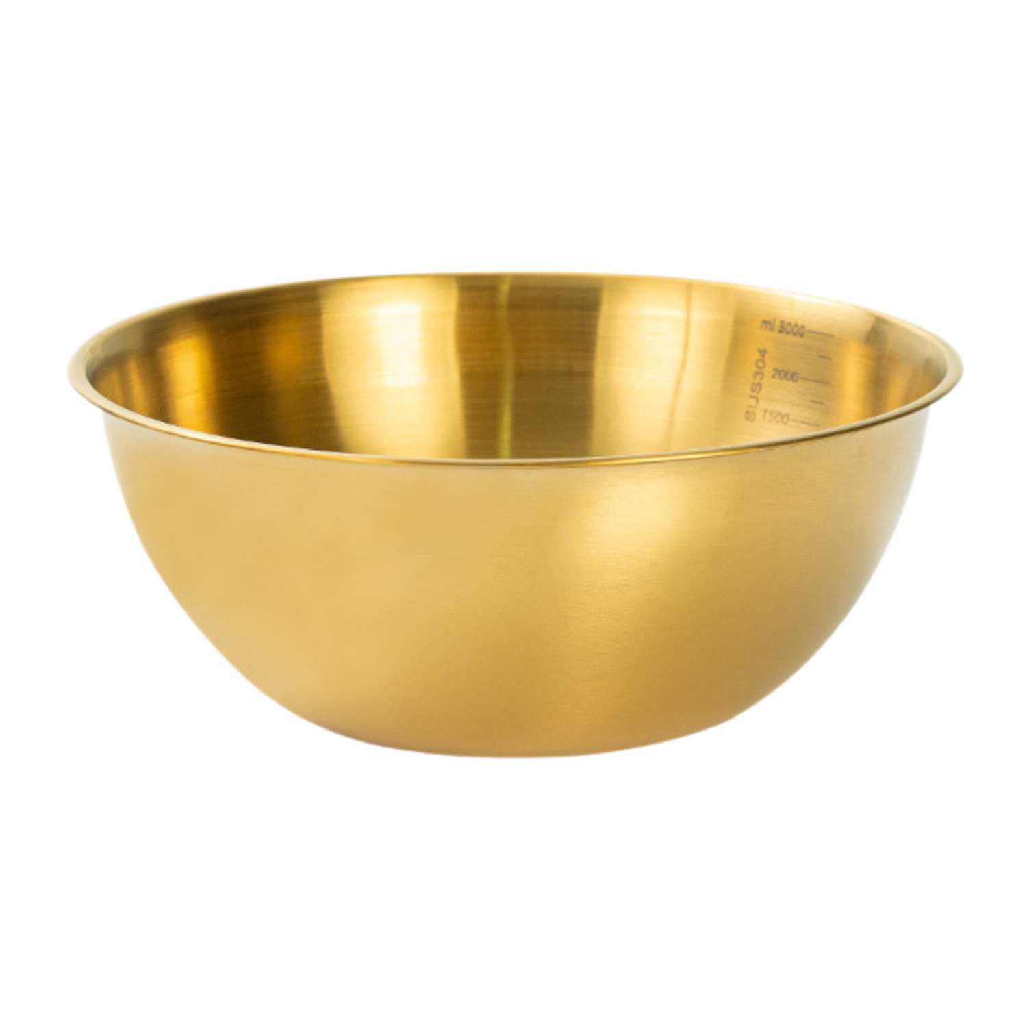 Миска из нержавеющей стали ё Gold 25см - фото 1