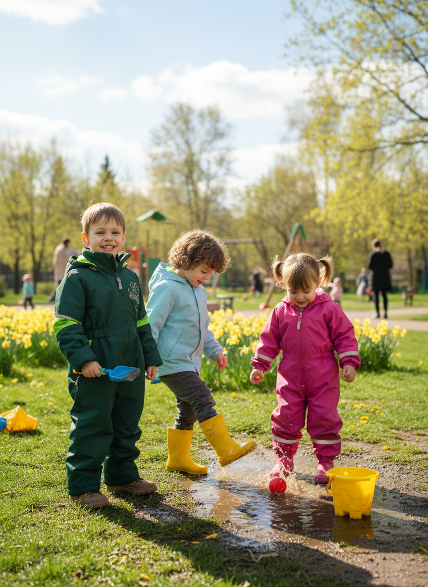 Комбинезон Arctic kids 30-041/2 зеленый салат - фото 3