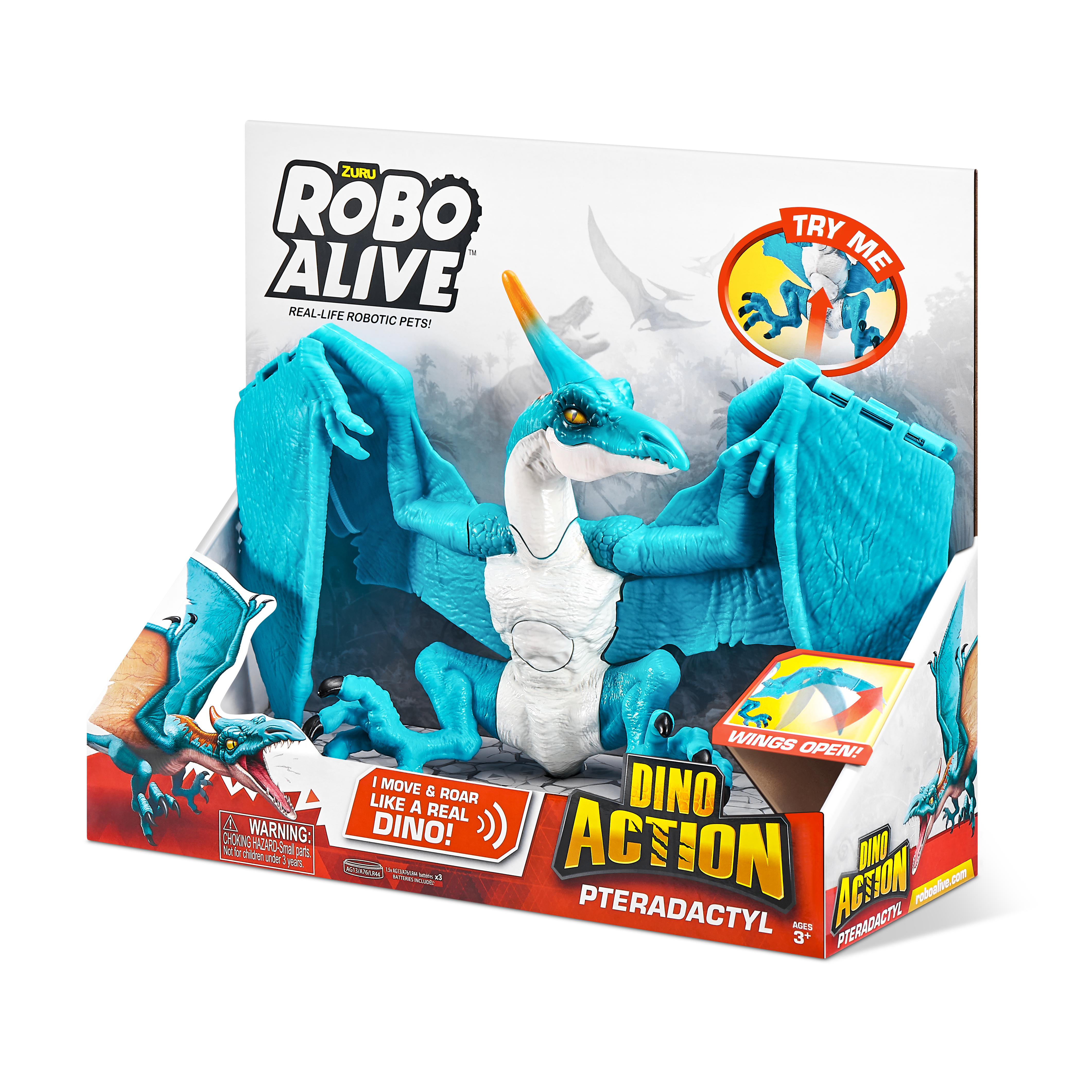 Фигурка Zuru ROBO ALIVE Птеродактиль - фото 8