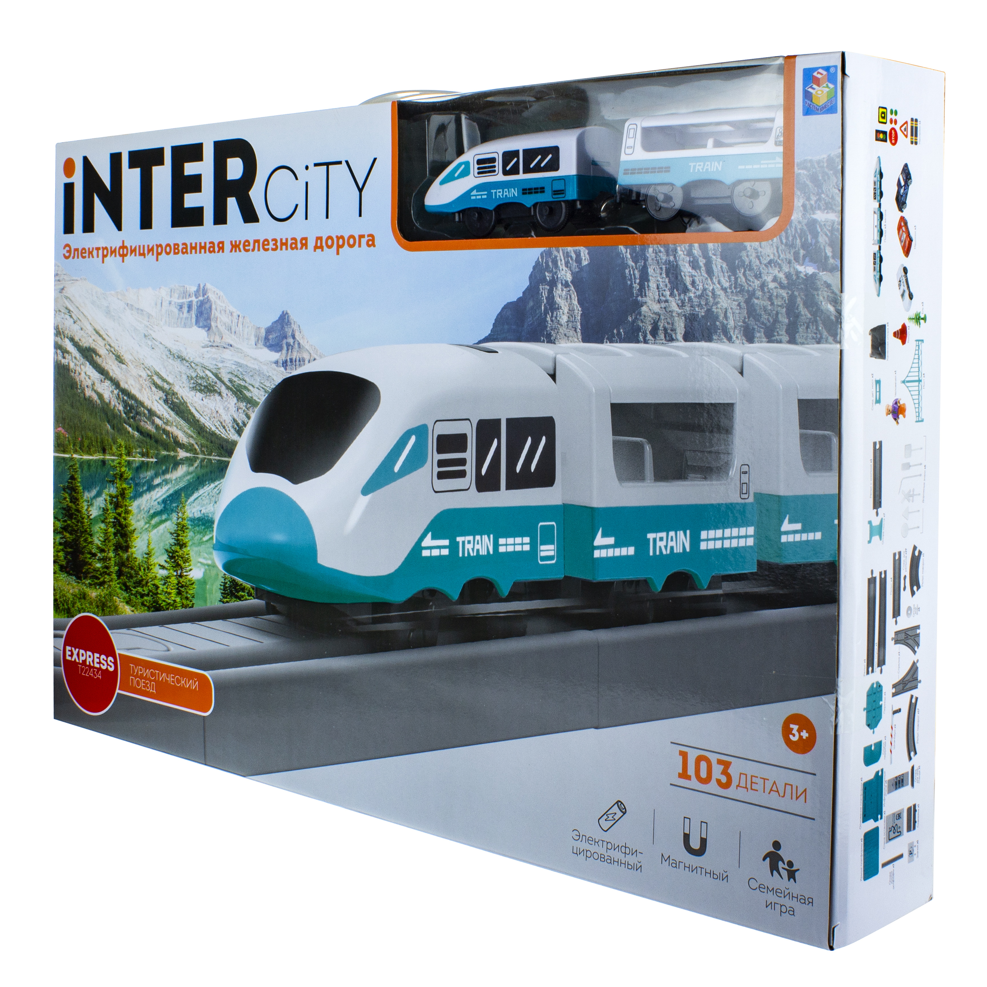Набор железнодорожный InterCity Т22434 - фото 6