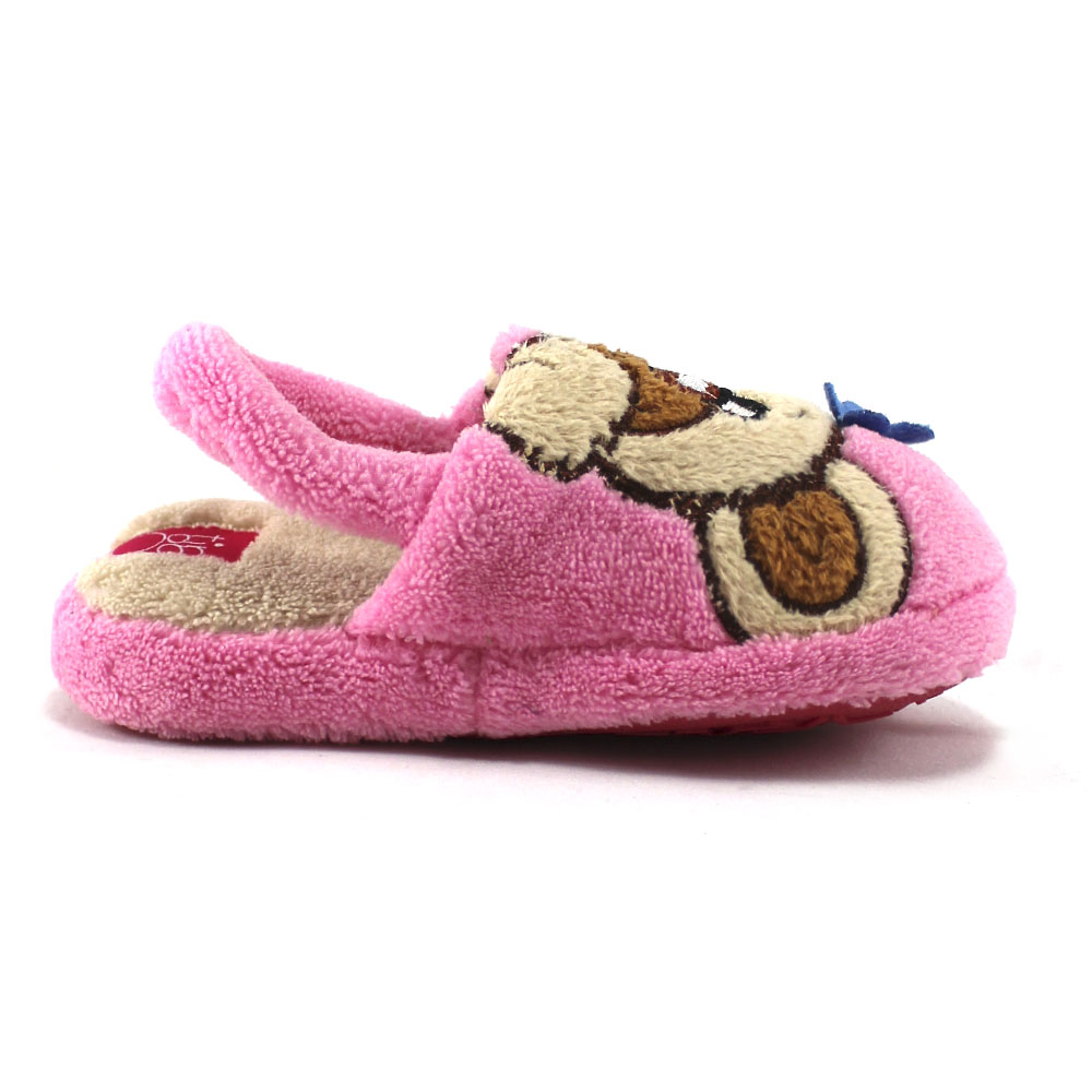 Тапочки Europen 2603мишка-СВ EUROPEN Тапочки домашние,розовый - фото 2