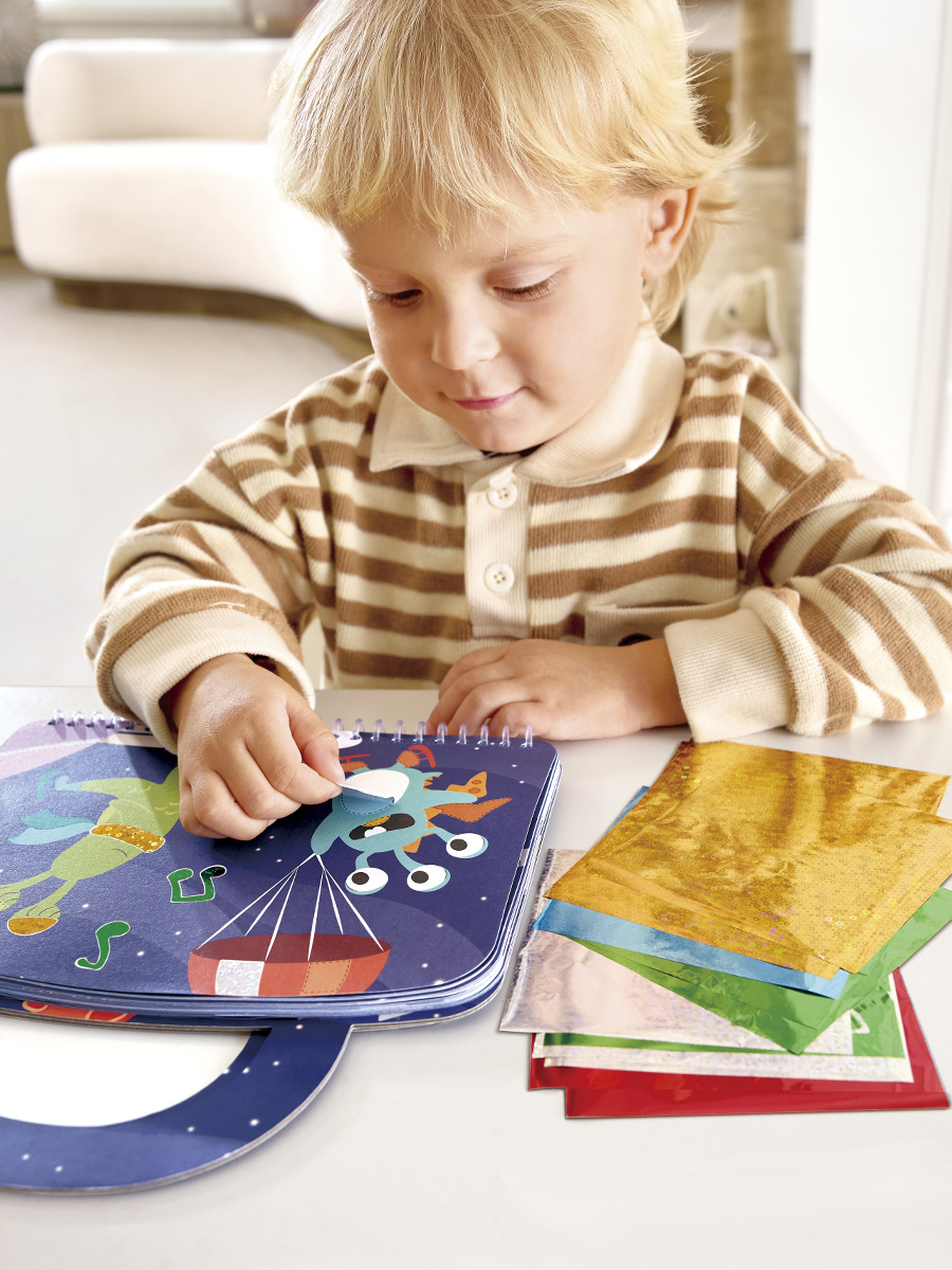 Набор для рисования Hape картина из фольги 13 шт. - фото 2