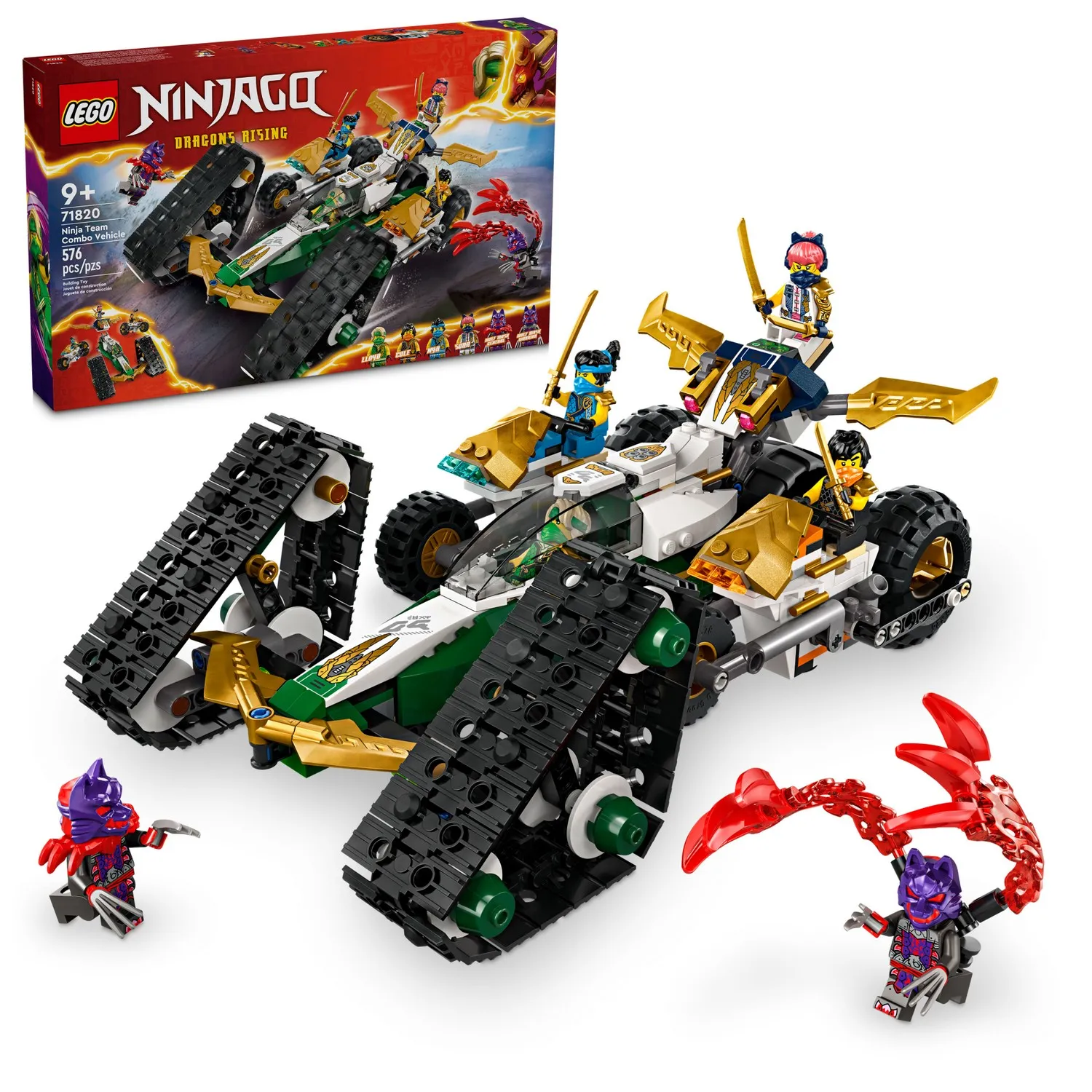 Конструктор LEGO NINJAGO 71820 576 дет. - фото 1