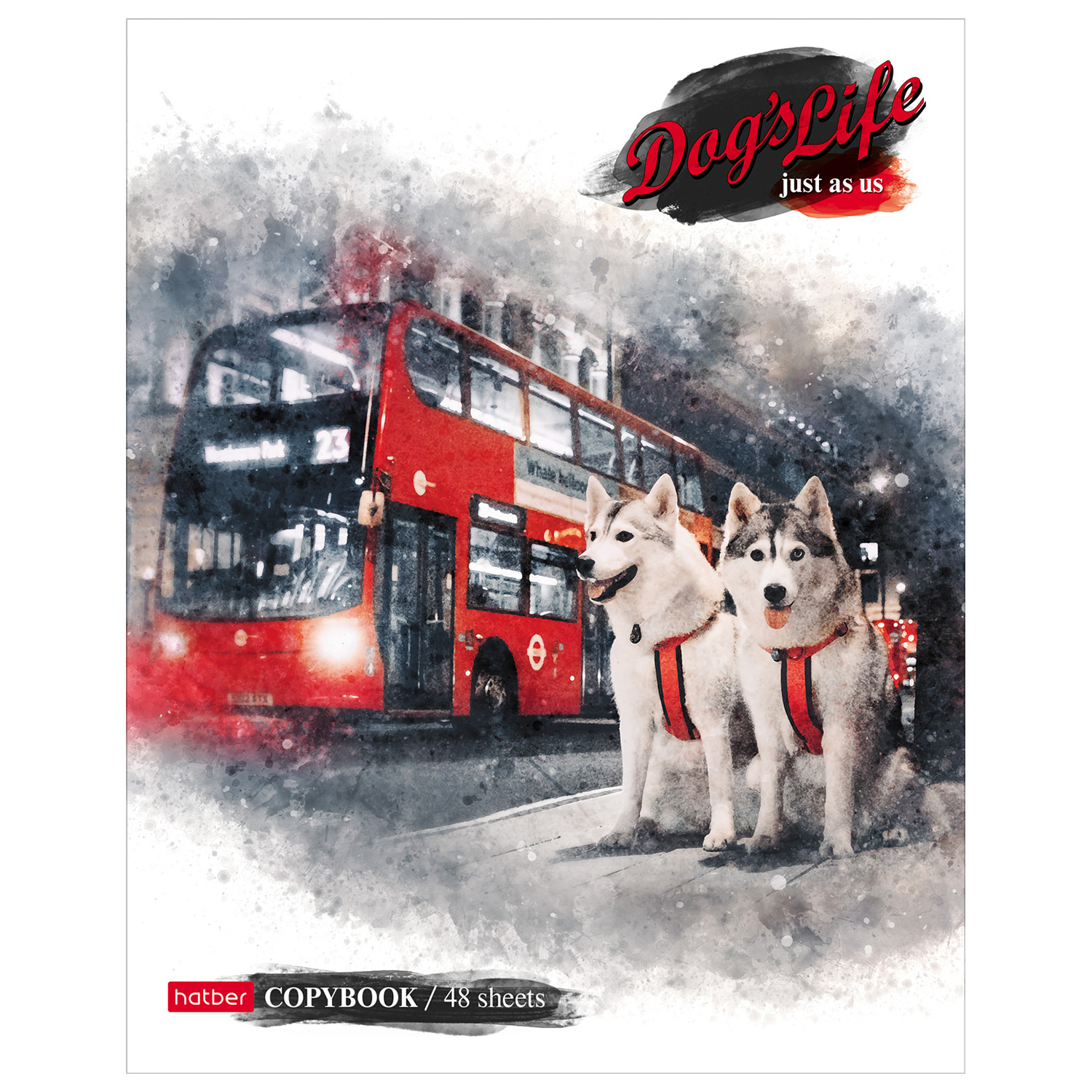 Общая тетрадь Hatber клетка 48 лист. в ассортименте - фото 2