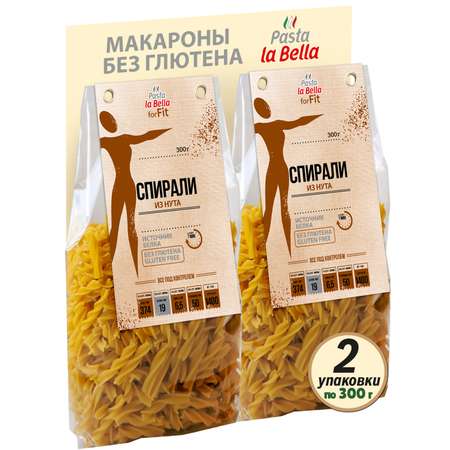 Макароны Pasta la Bella Спирали из нута 2 упаковки