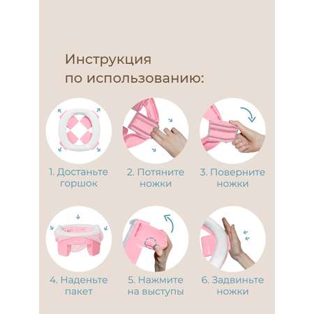 Горшок ROXY-KIDS Дорожный