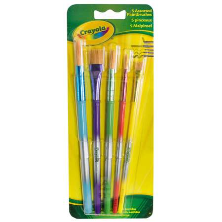 Кисть Crayola 5 шт. (пони)
