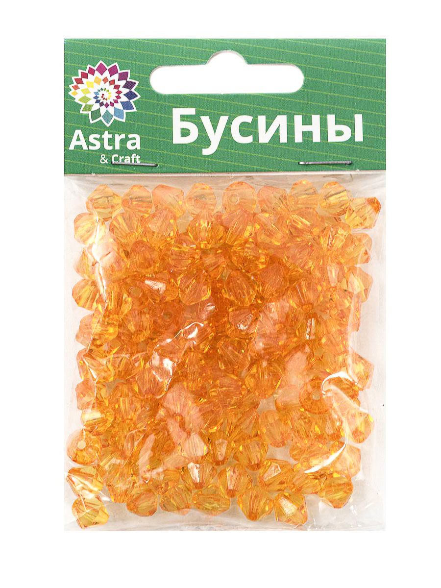 Набор для творчества Astra Craft Бусины 8 мм 25 г граненые - фото 6