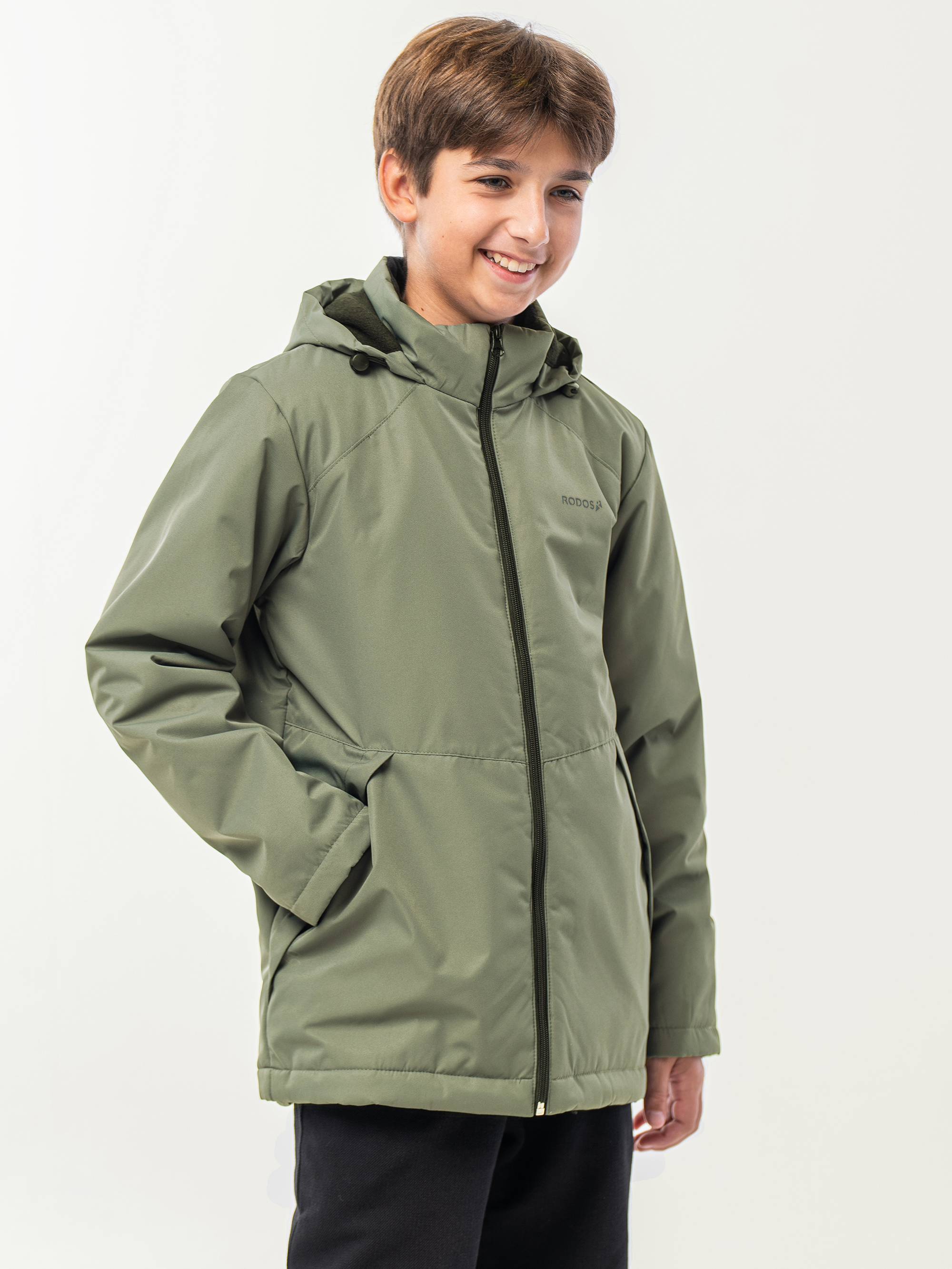 Куртка RODOS М-245/хаки(черный) - фото 2