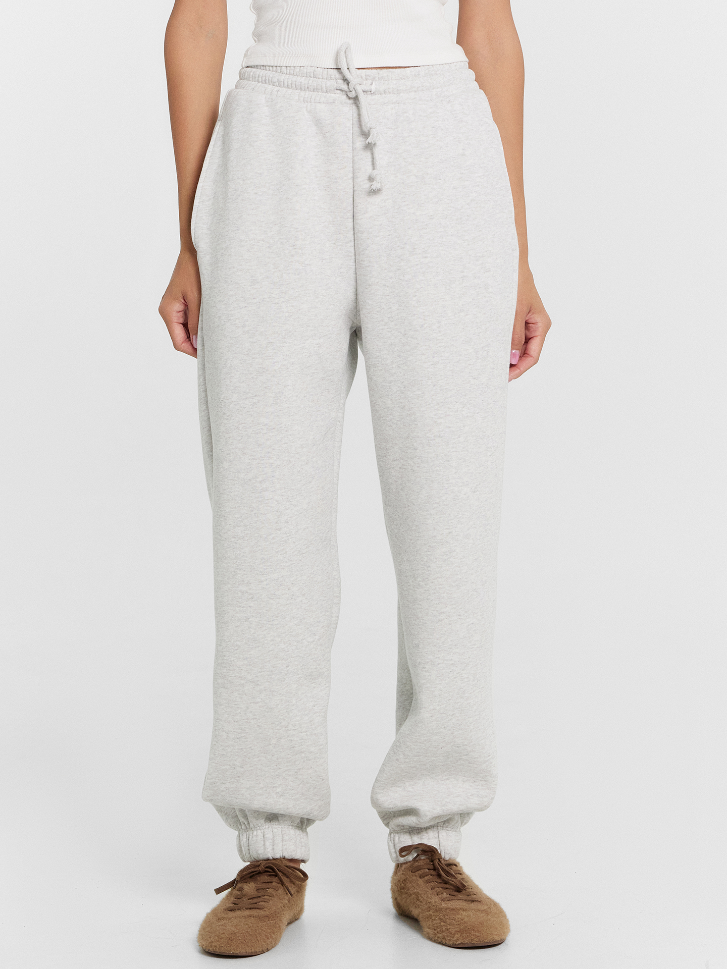 Брюки Mark Formelle (Марк Формэль) 382444/серый меланж 4306-А - фото 1