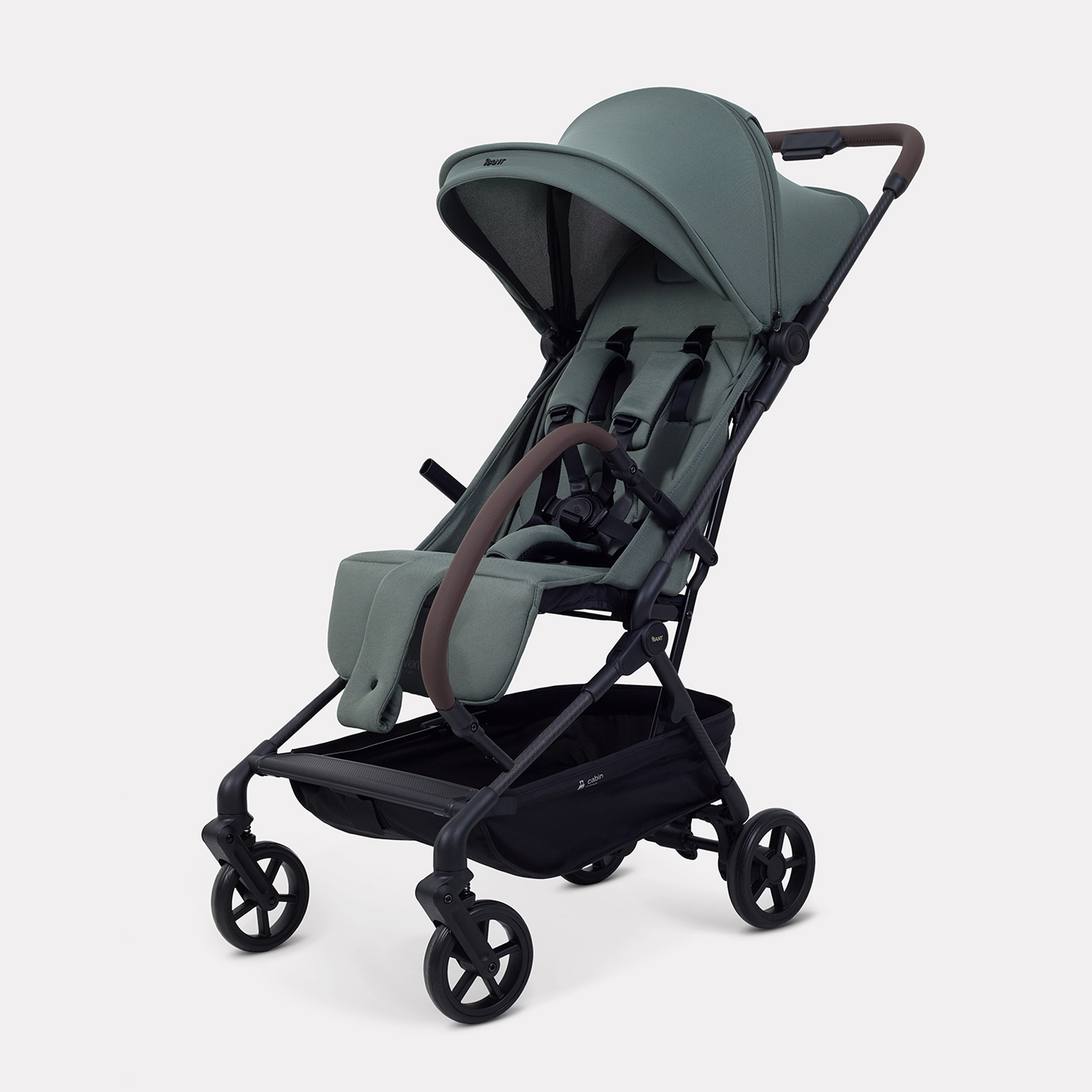 Коляска прогулочная Rant Avion Carbon зеленый - фото 5