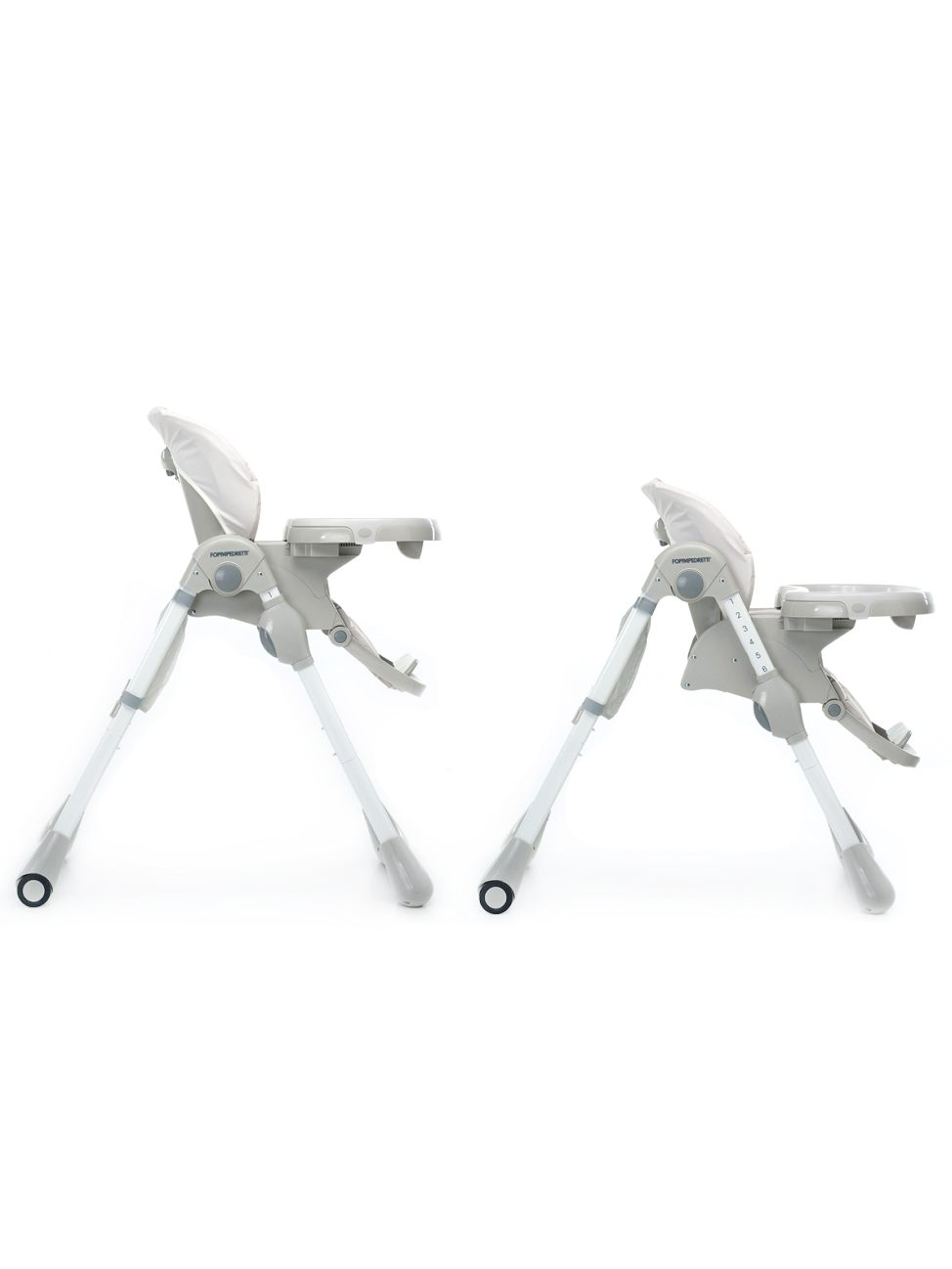 Стульчик для кормления Foppapedretti Meeting серый - фото 6