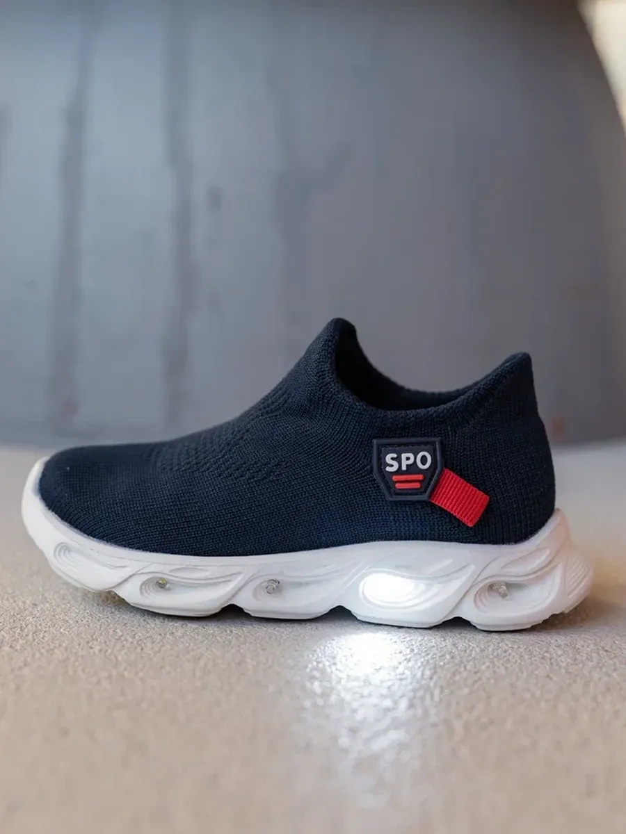 Слипоны ТопТошкин 26-G-син - фото 2