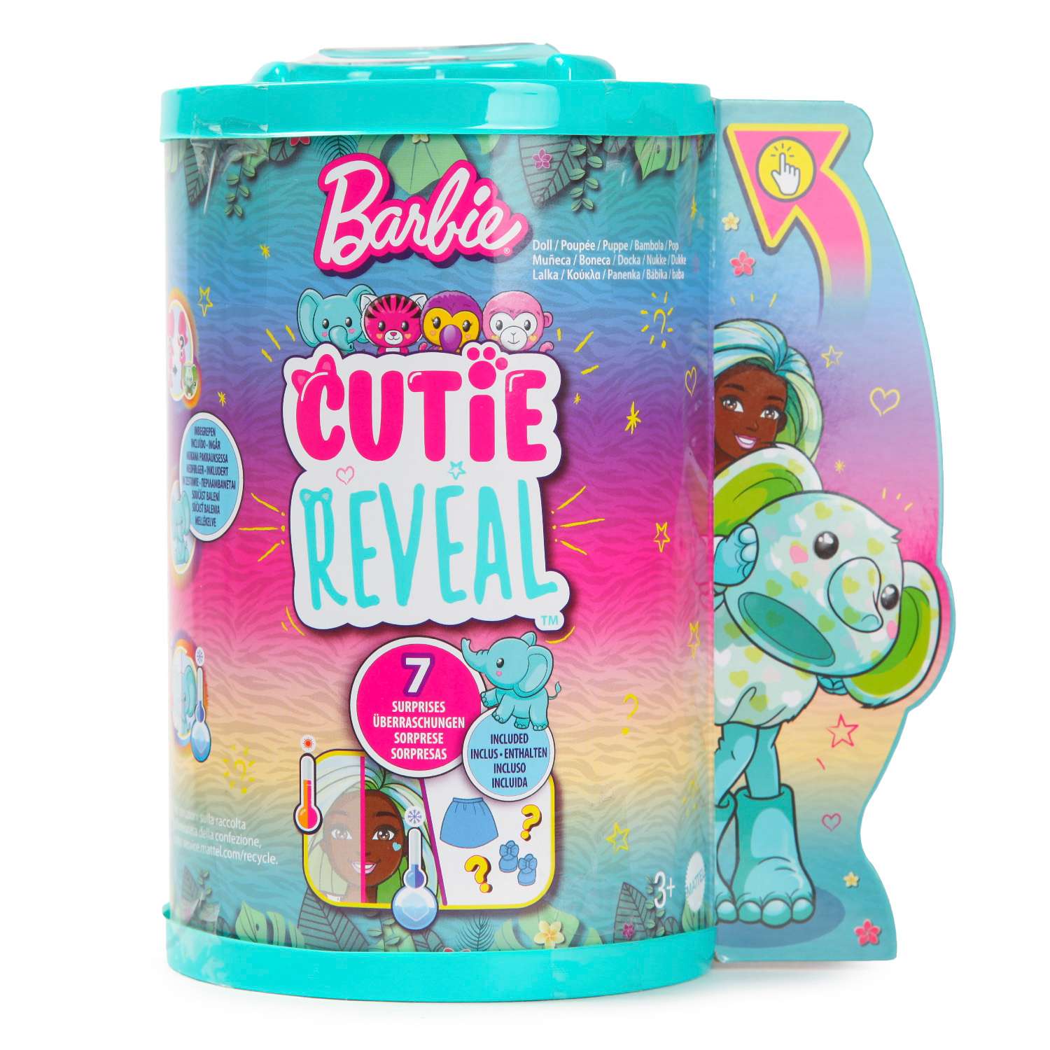 Кукла мини Barbie Cutie Reveal Челси Слон HKR13 - фото 11