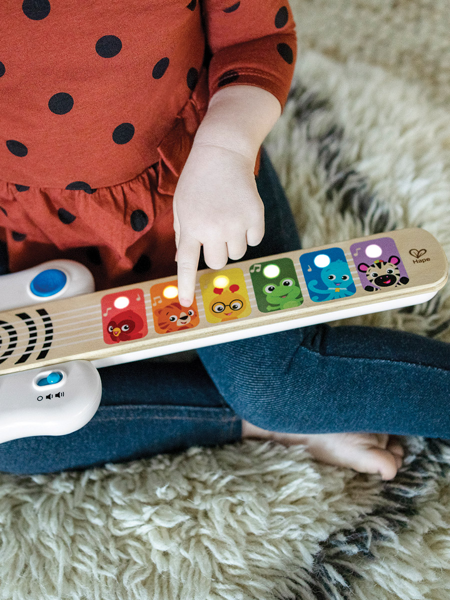Игрушка музыкальная Hape Сенсорная гитара - фото 8