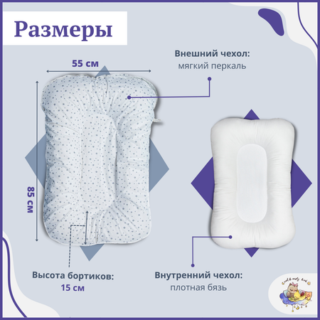 Матрас Owl and EarlyBird 100х70
