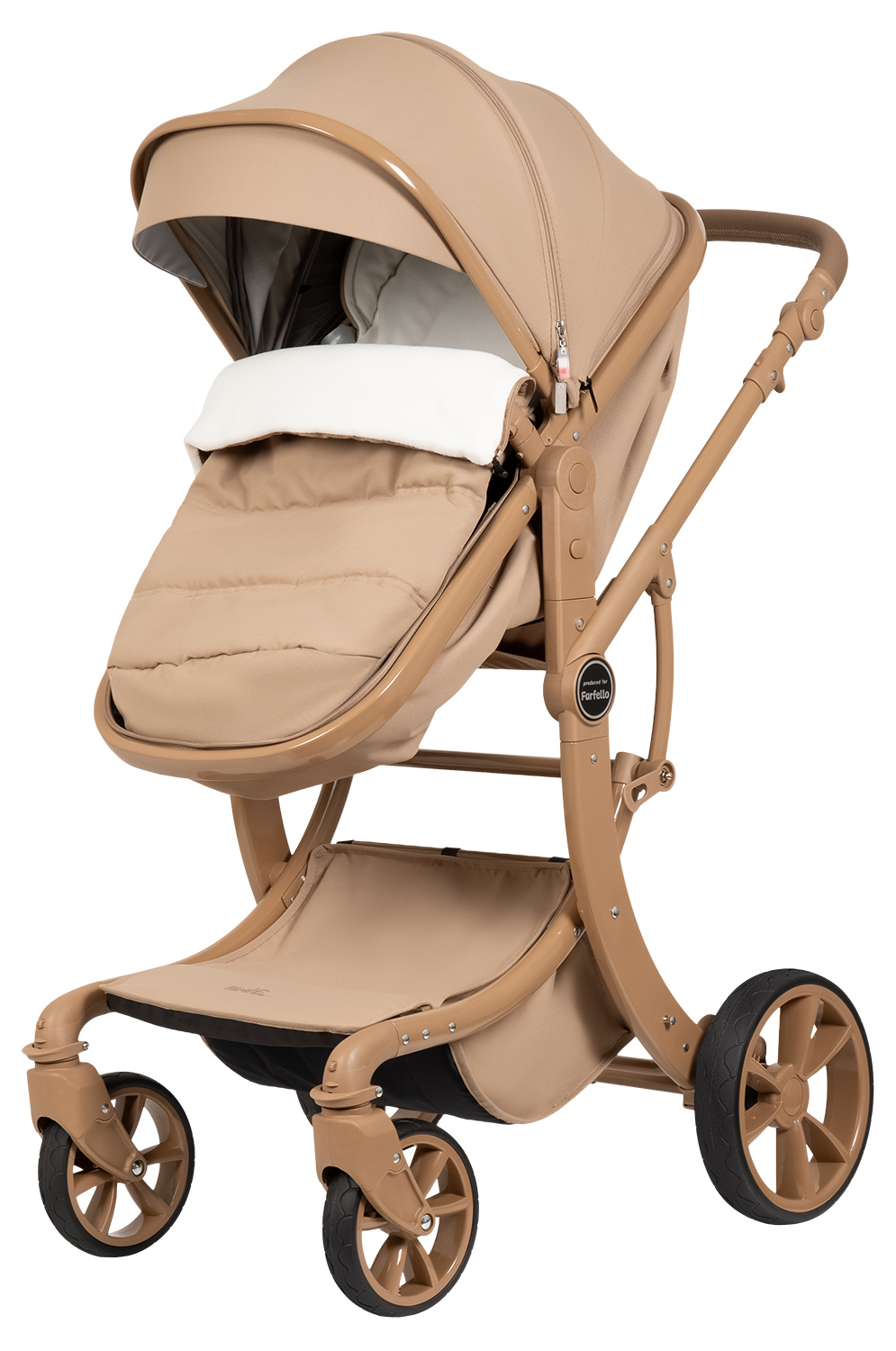 Коляска трансформер Aimile Авантюрист / Adventurer бежевый - фото 11