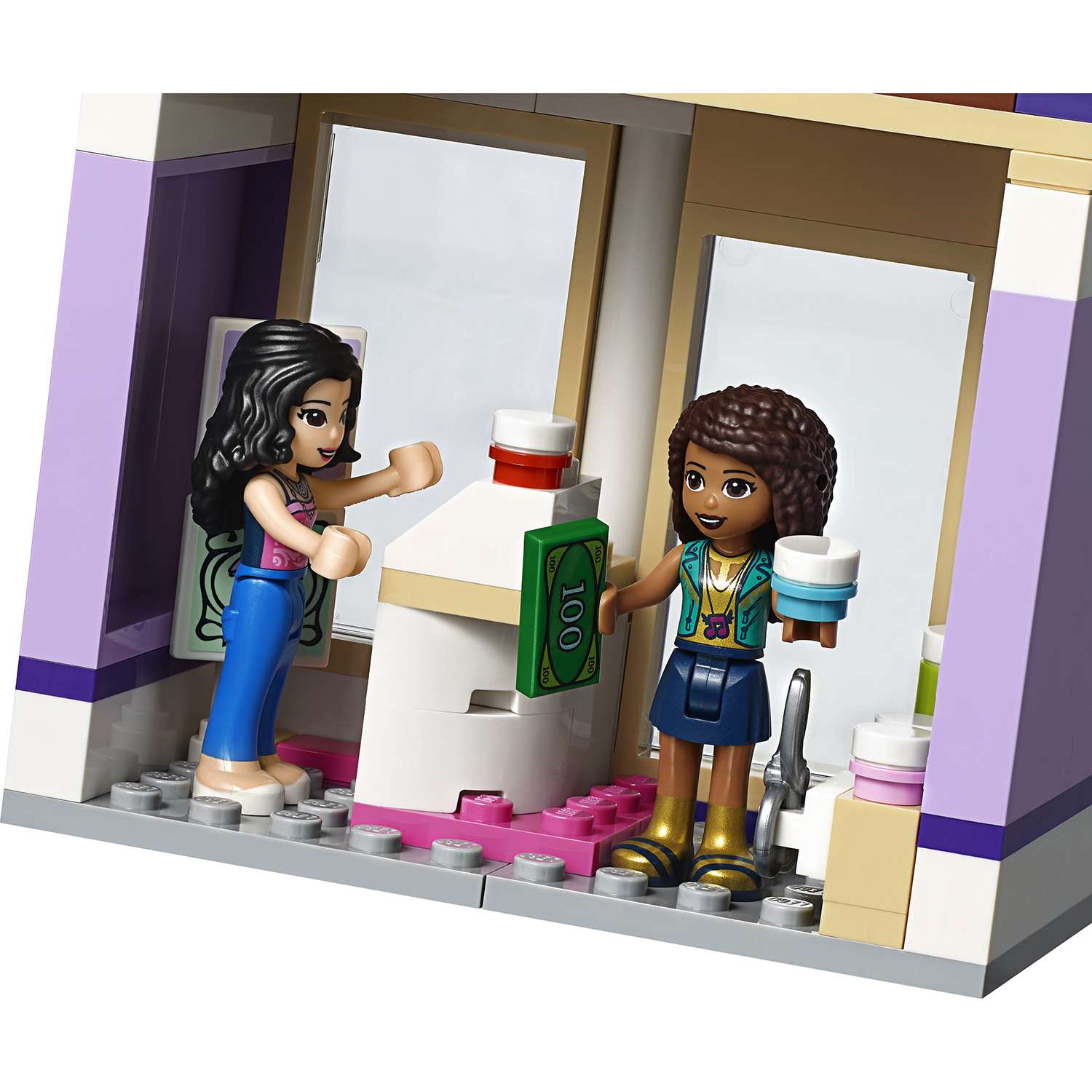 Конструктор LEGO Friends Художественная студия Эммы блочный - фото 11