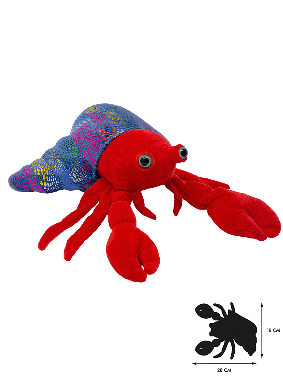 Мягкая игрушка All About Nature Рак-отшельник - фото 3