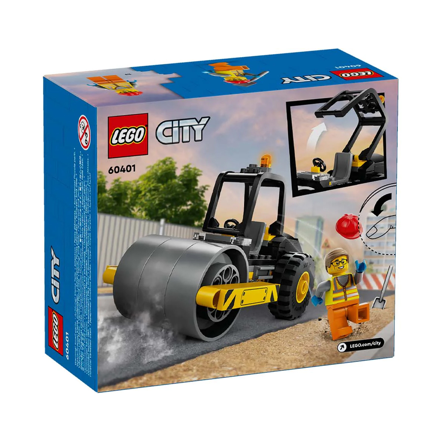 Конструктор LEGO City Дорожный каток - фото 2