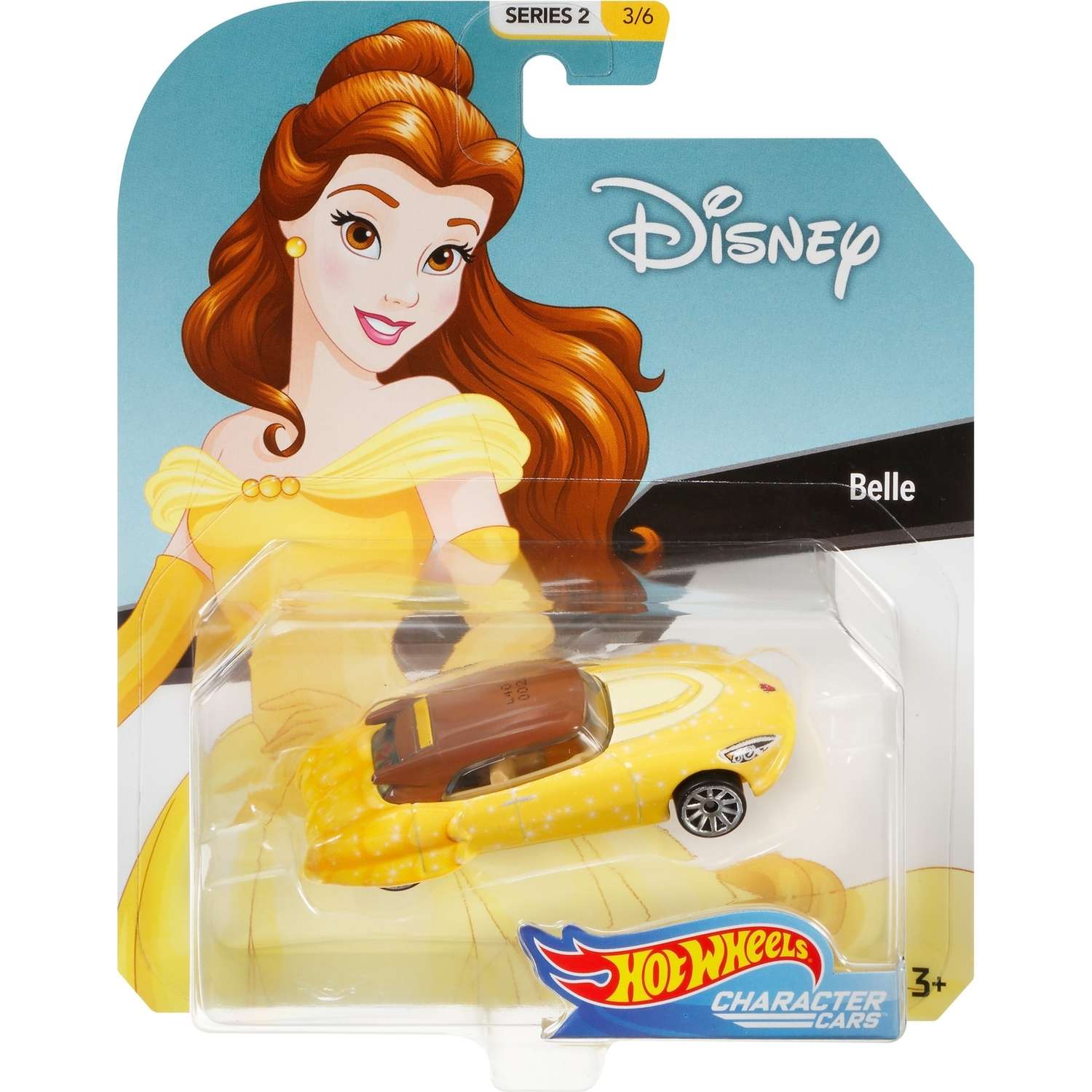 Автомобиль Hot Wheels Character cars Бэлль GCK28 - фото 2