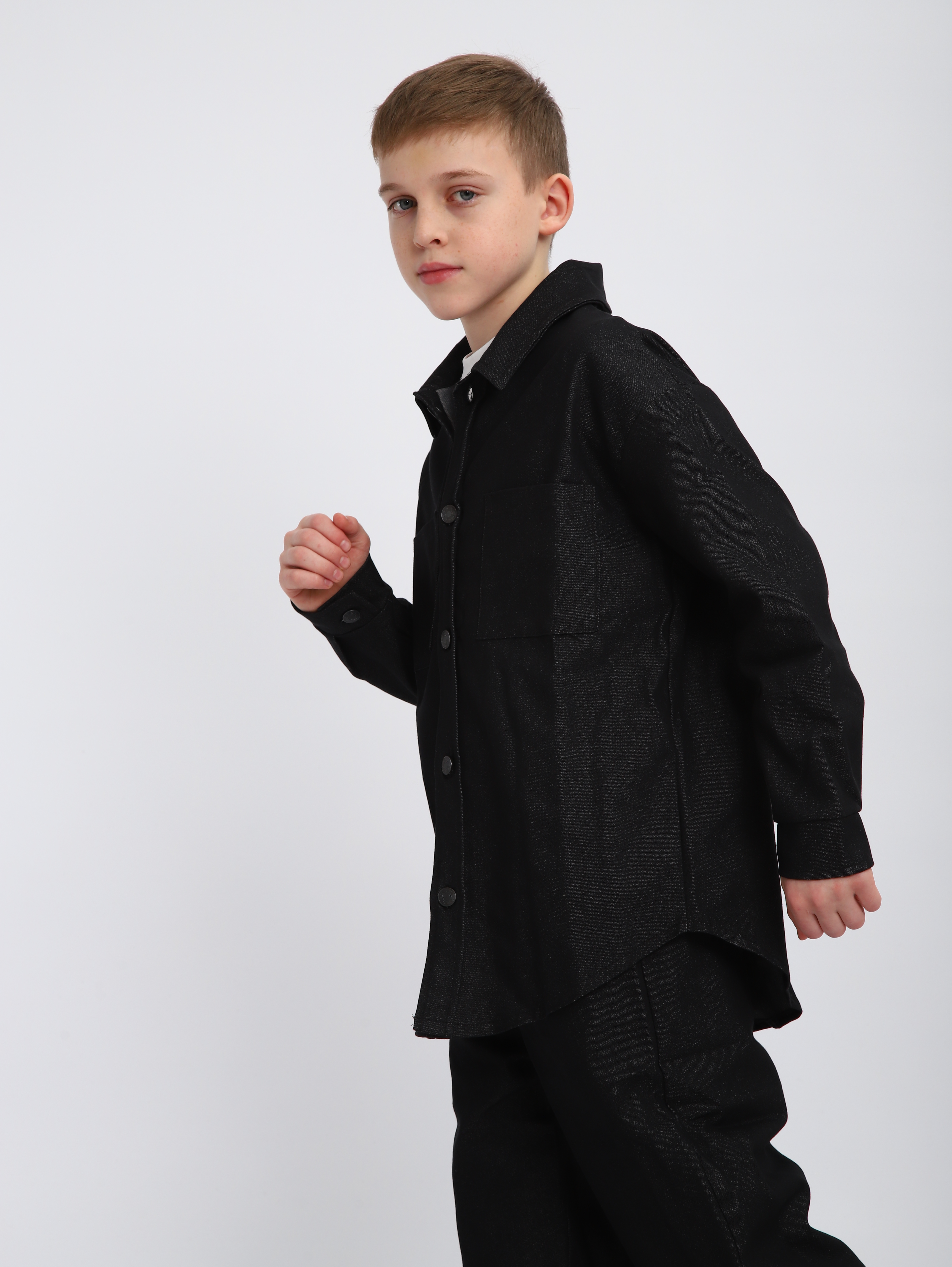 Костюм ЛАДОШКИ Комплект Деним черный - фото 17