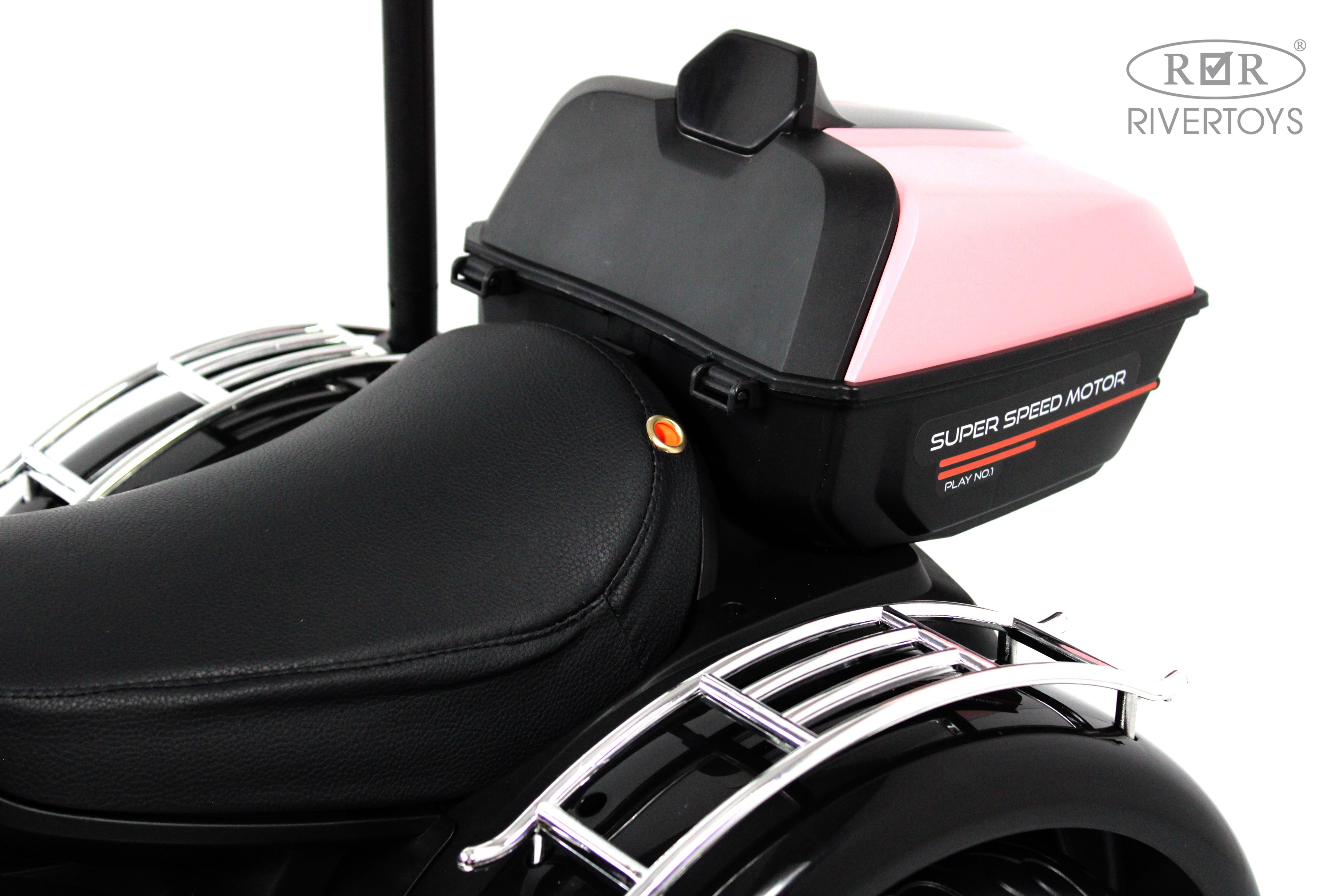 Электромобиль RIVERTOYS K003PX-PINK - фото 17