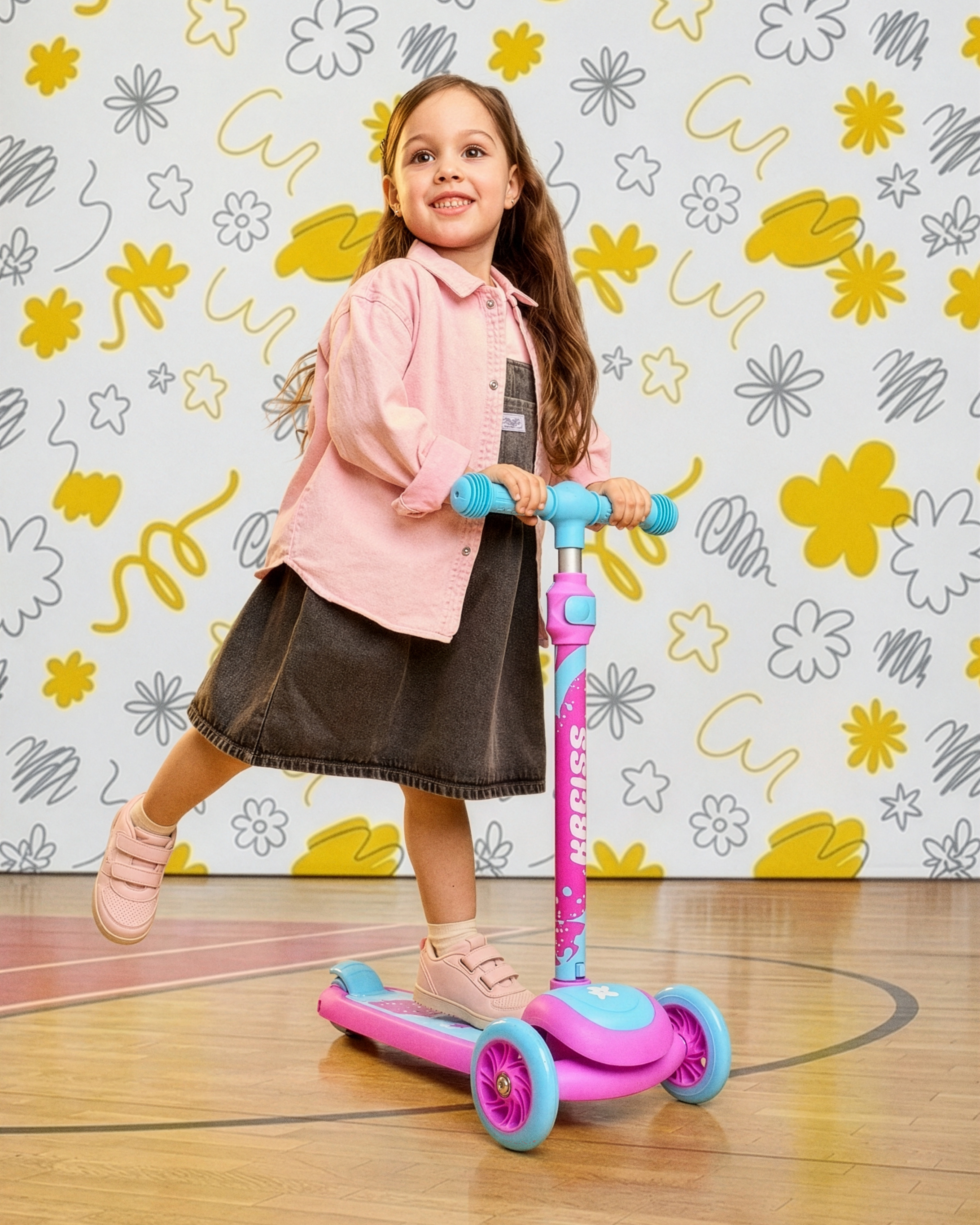 Самокат Kreiss трехколесный - фото 8