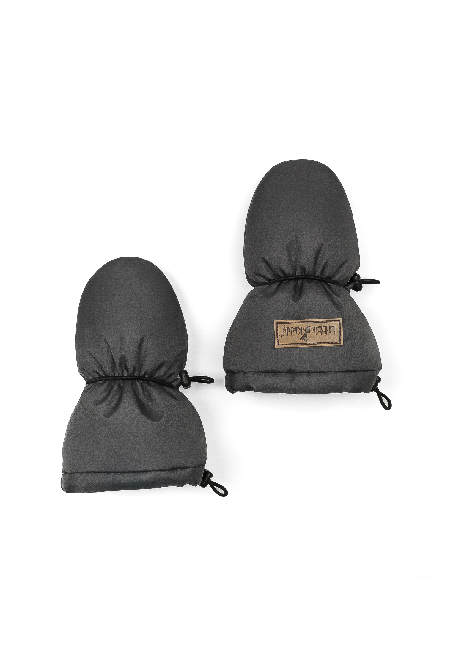 Варежки LittleKiddy varegki_demiтемно-серый - фото 1