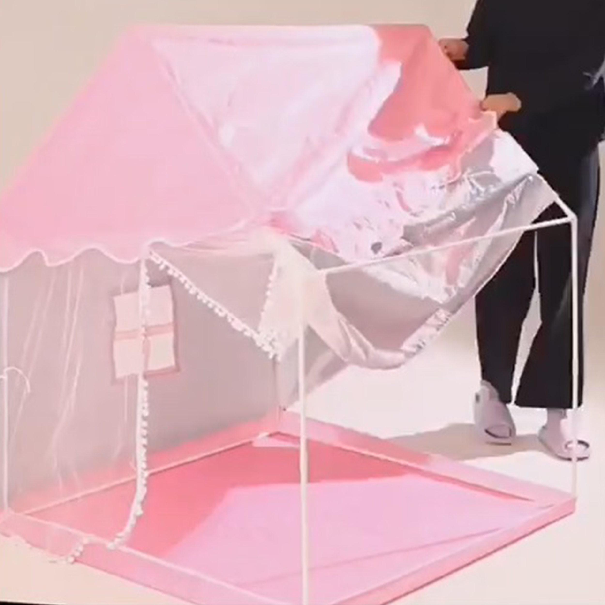 Палатка ТОТОША с металлическим каркасом - фото 6