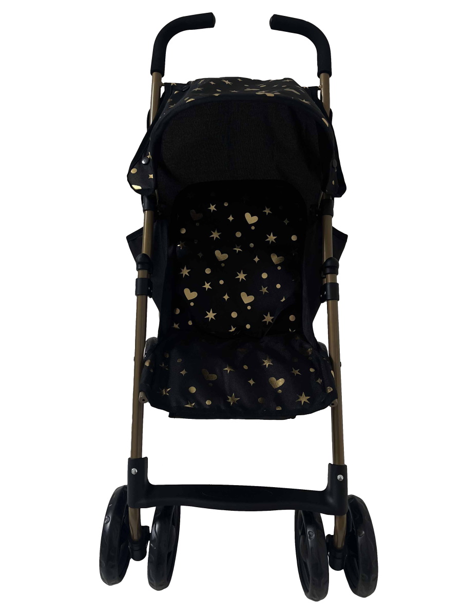 Коляска-трость для кукол Рыжий кот 9351A-GN - фото 3