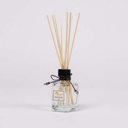 Диффузор Arya Home Collection ароматический для дома с палочками Reed 100 ml Wood Sage