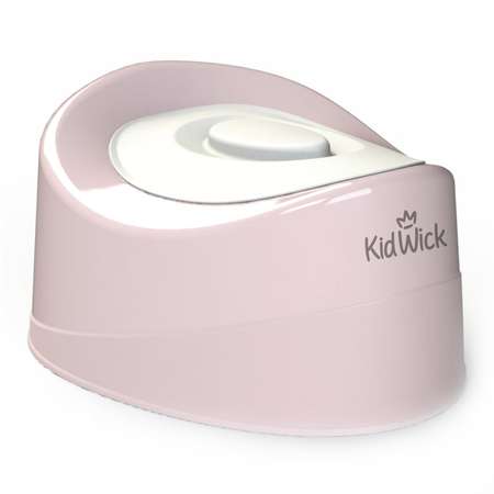 Горшок KidWick мини с крышкой Розовый-Белый