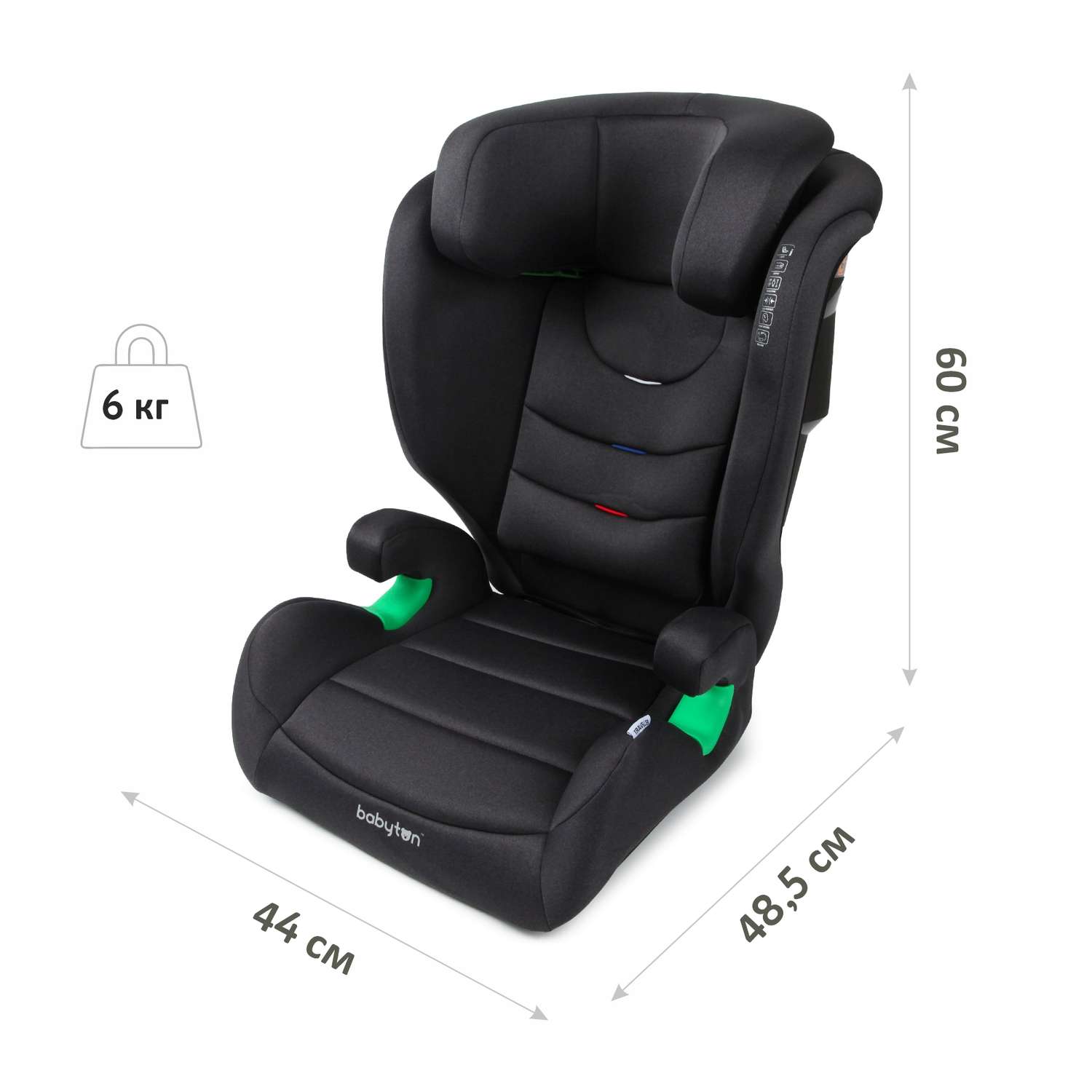 Автокресло Babyton Traveller Isofix 2/3 (15-36 кг) - фото 8