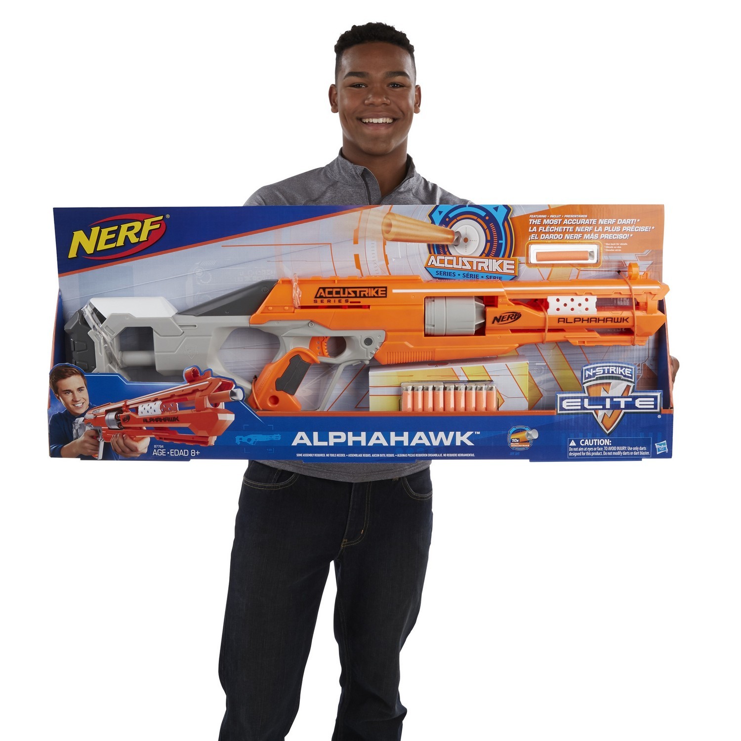 Бластер Nerf Accustrike Alpha Hawk - фото 6