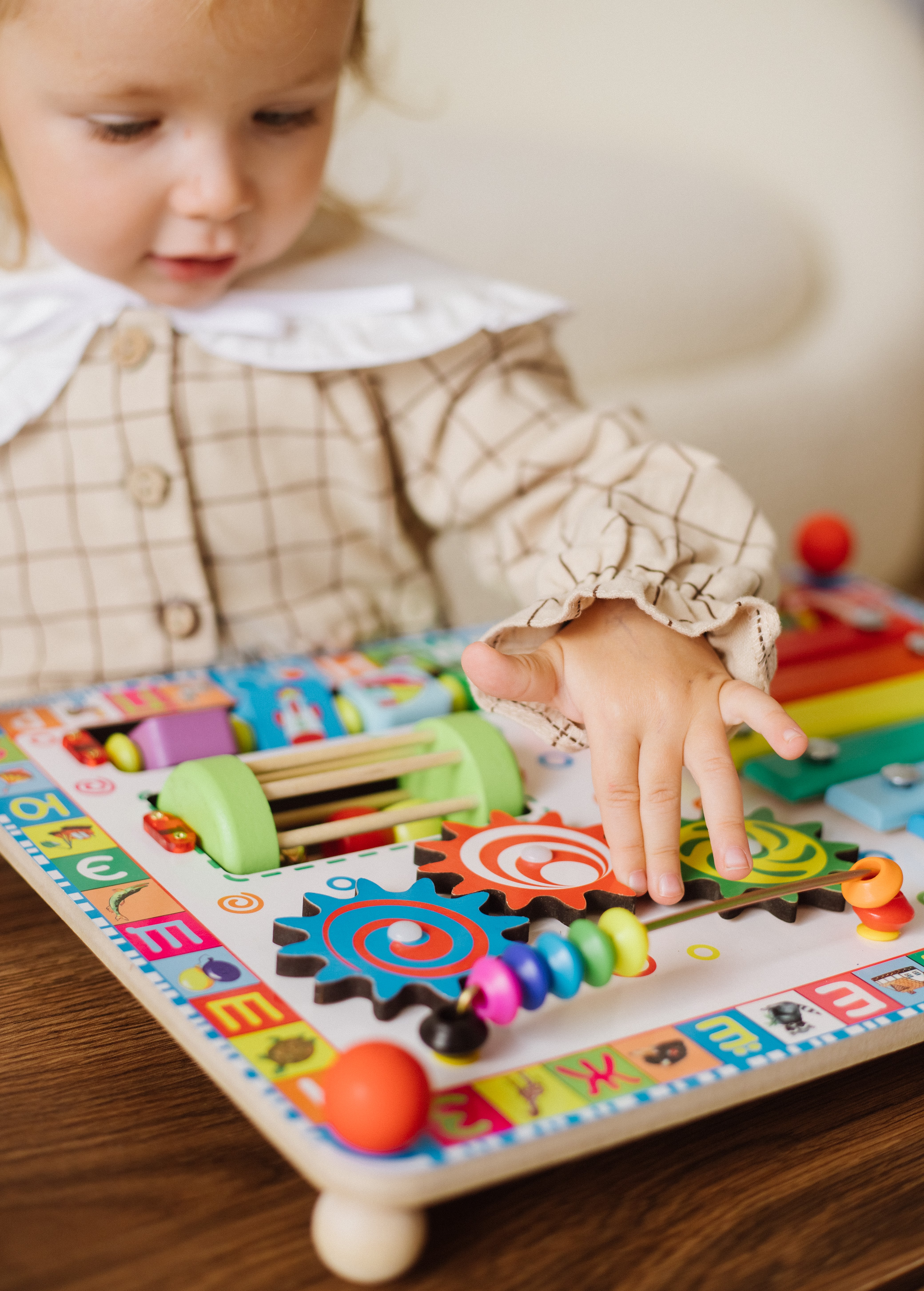 Игрушка Alatoys бизиборд Весёлая радуга в ассортименте - фото 12