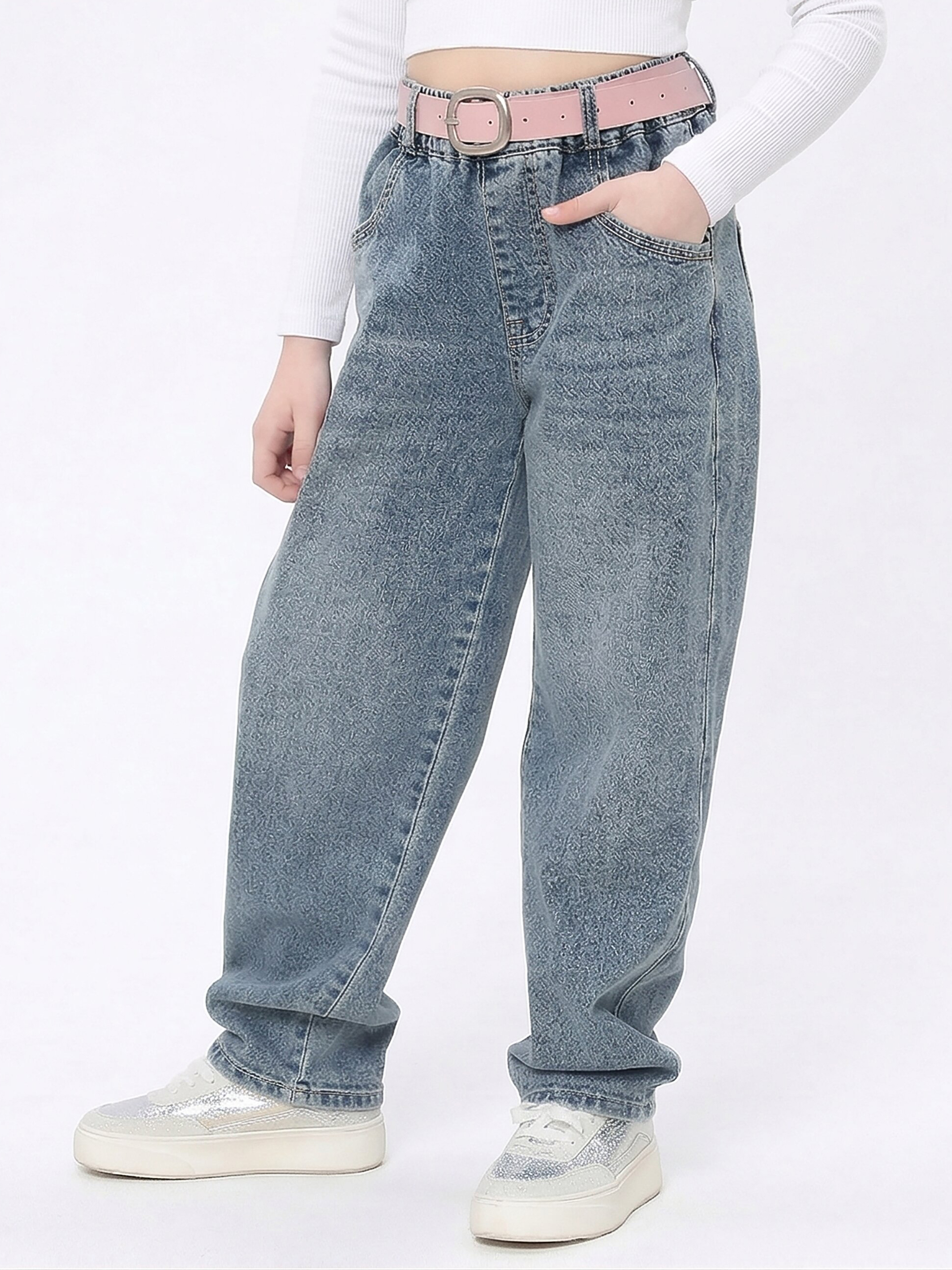 Джинсы-бананы СИНИЙ МИР R3-IL - фото 12