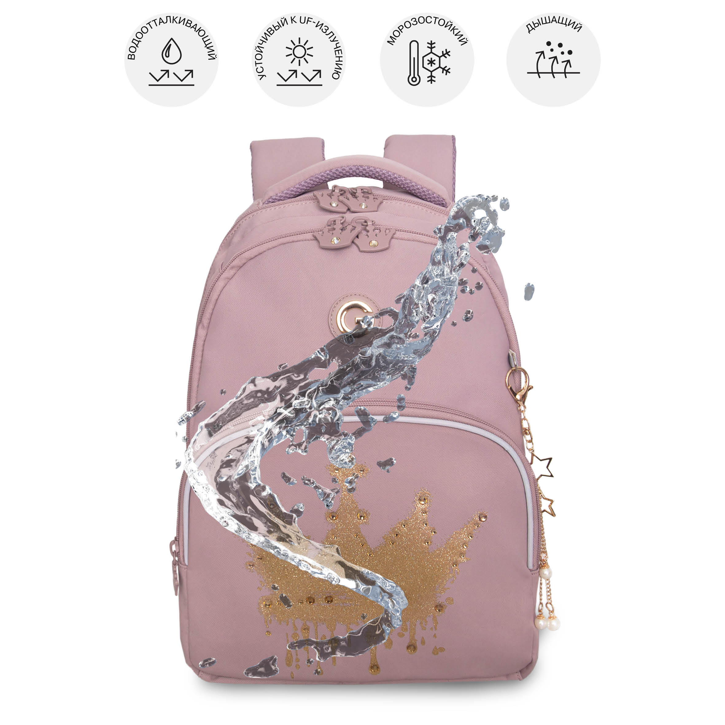 Рюкзак Grizzly Для девочки - фото 11