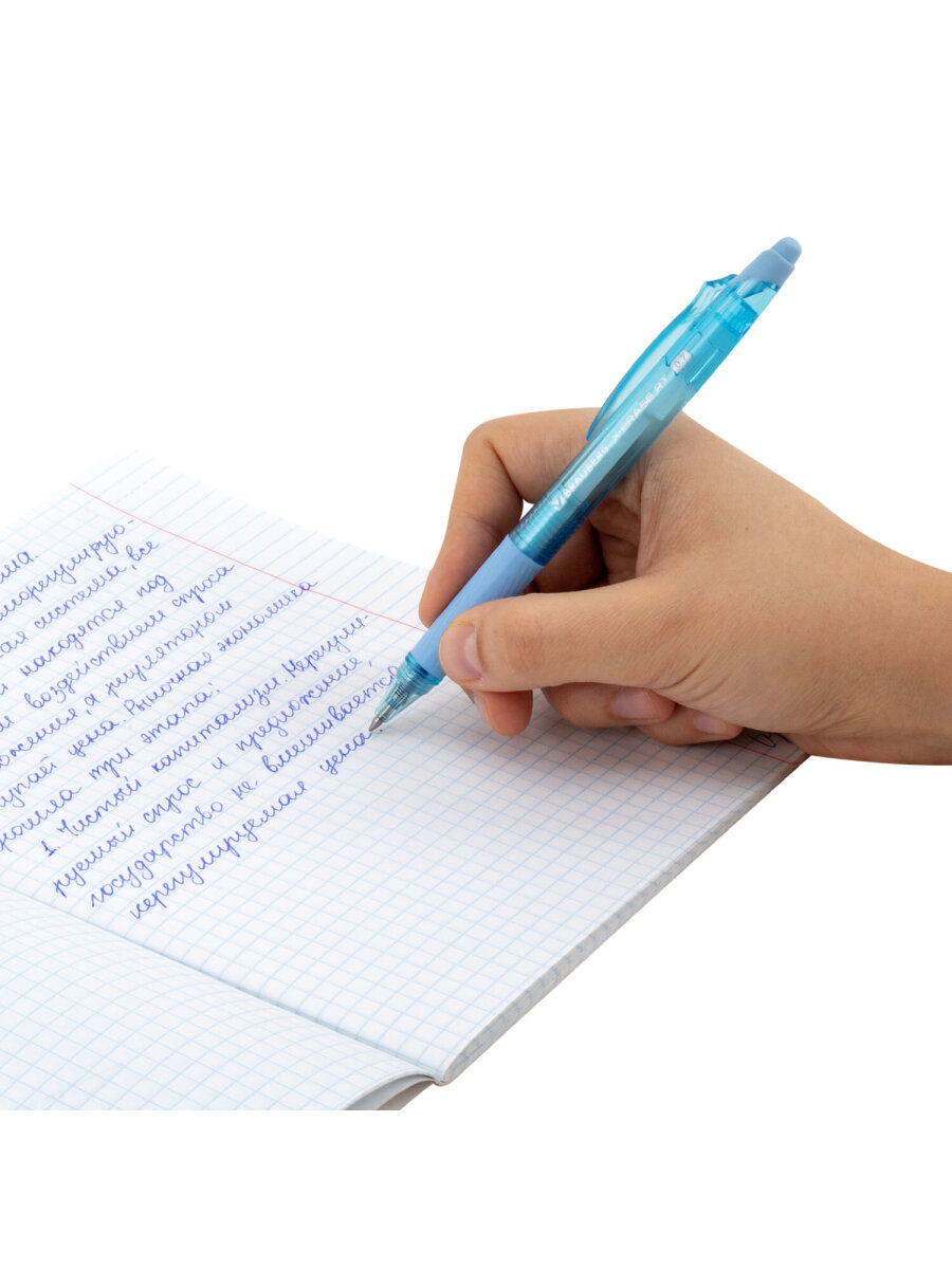 Ручка со стираемыми чернилами Brauberg 4 шт. - фото 11