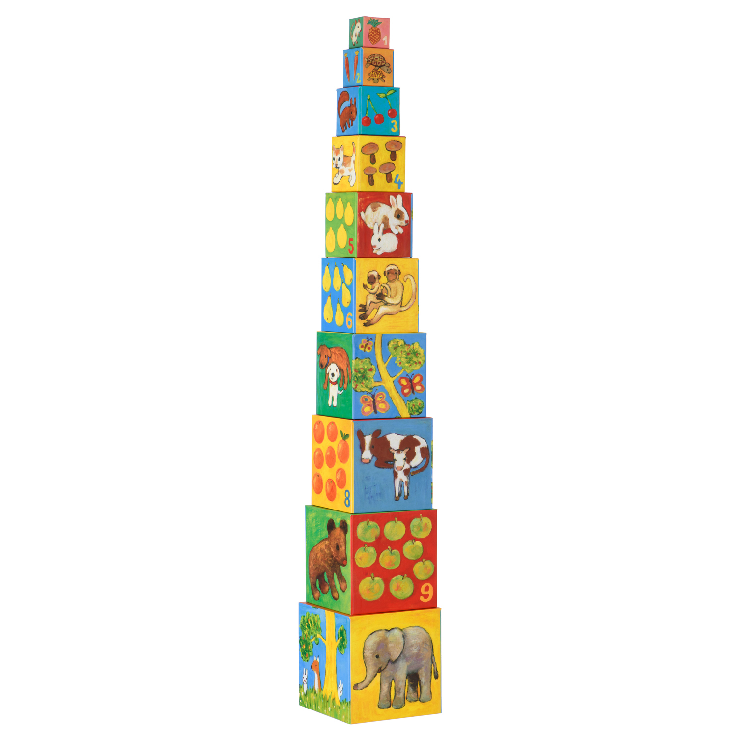 Игрушка Djeco пирамидка - фото 3