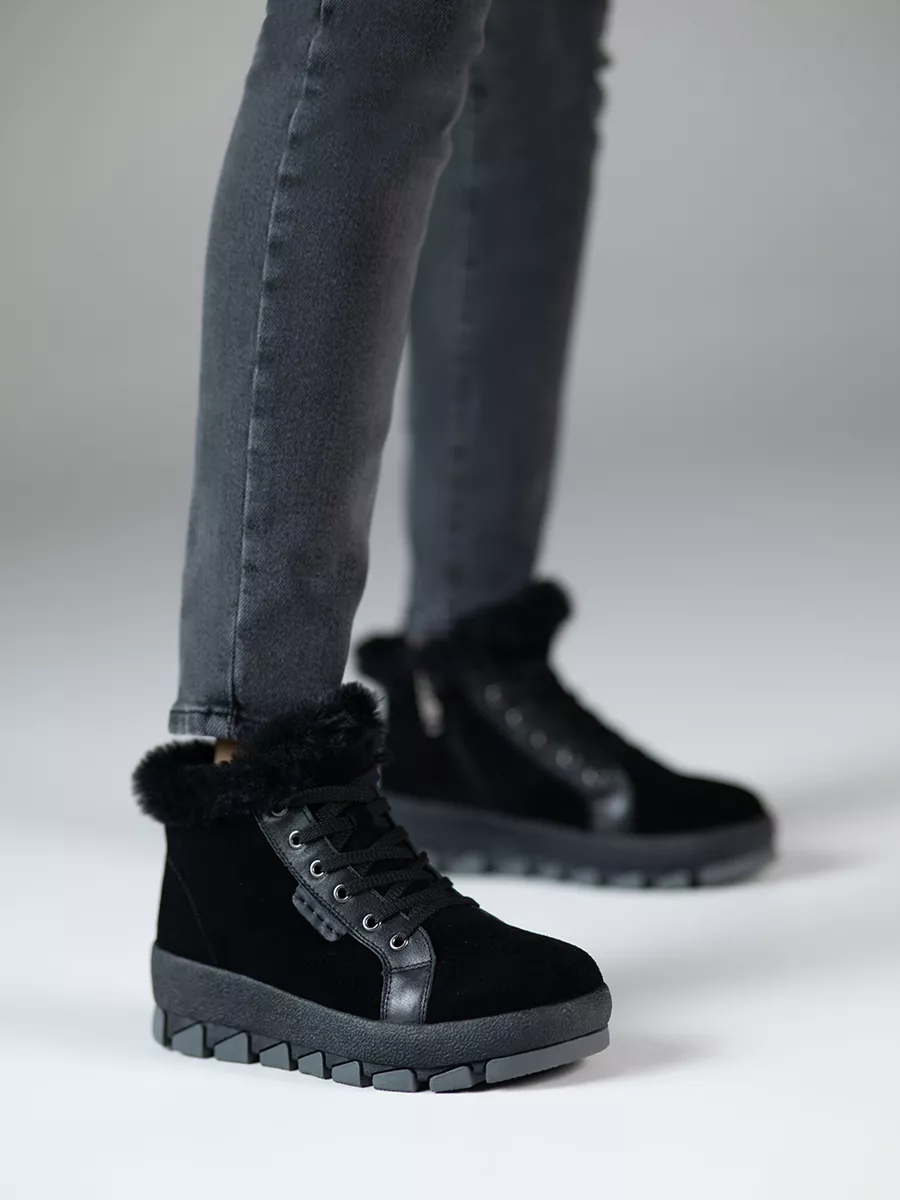 Ботинки ORTENBERG 14.32_Viola_черный - фото 5