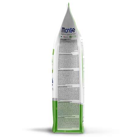 Корм сухой для кошек MONGE Monoprotein 1.5кг с кроликом для взрослых