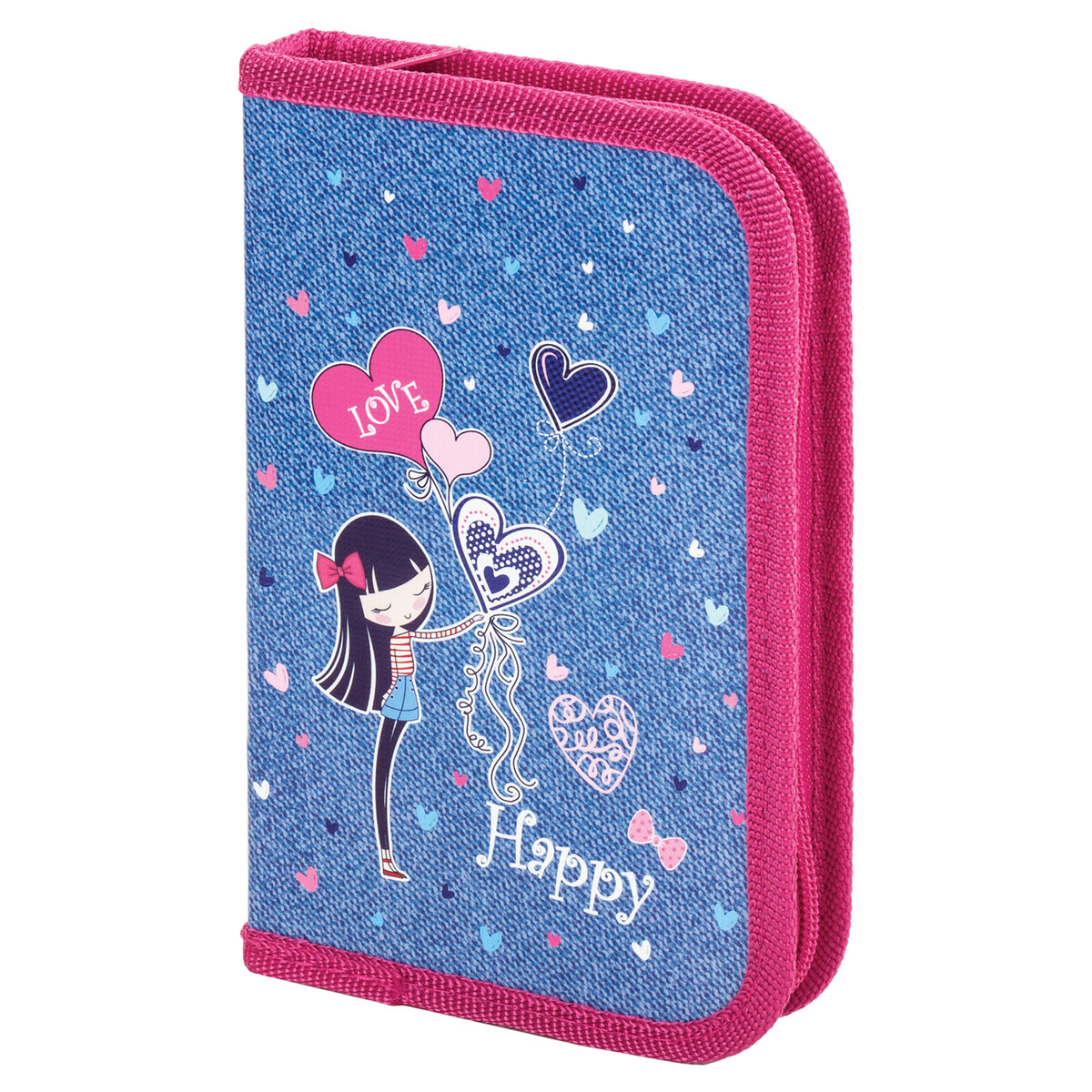 Пенал книжка Пифагор Happy girl - фото 1